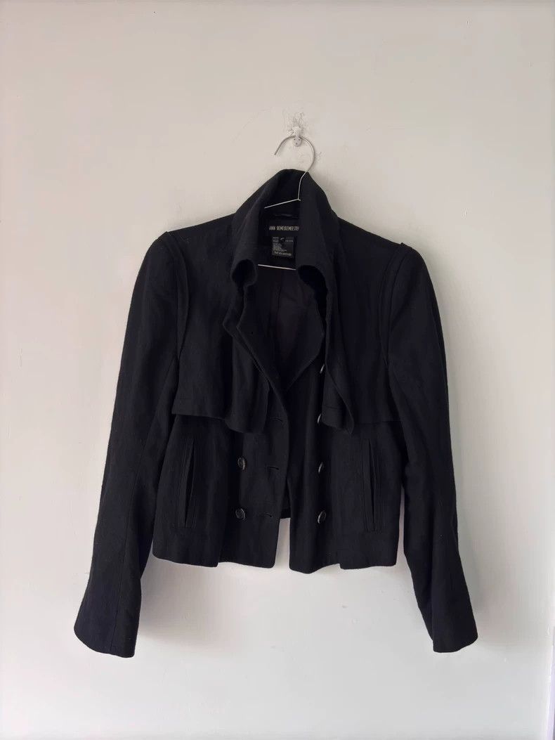 Ann Demeulemeester Ann Demeulemeester's own double-breasted fleece jacket Size US L / EU 52-54 / 3 - 5 Thumbnail