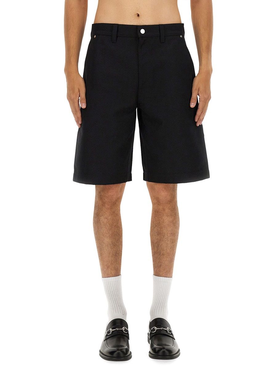 Gucci GUCCI SHORT GG JACQUARD - BLACK (IT 48) Size US 32 / EU 48 - 1 Thumbnail