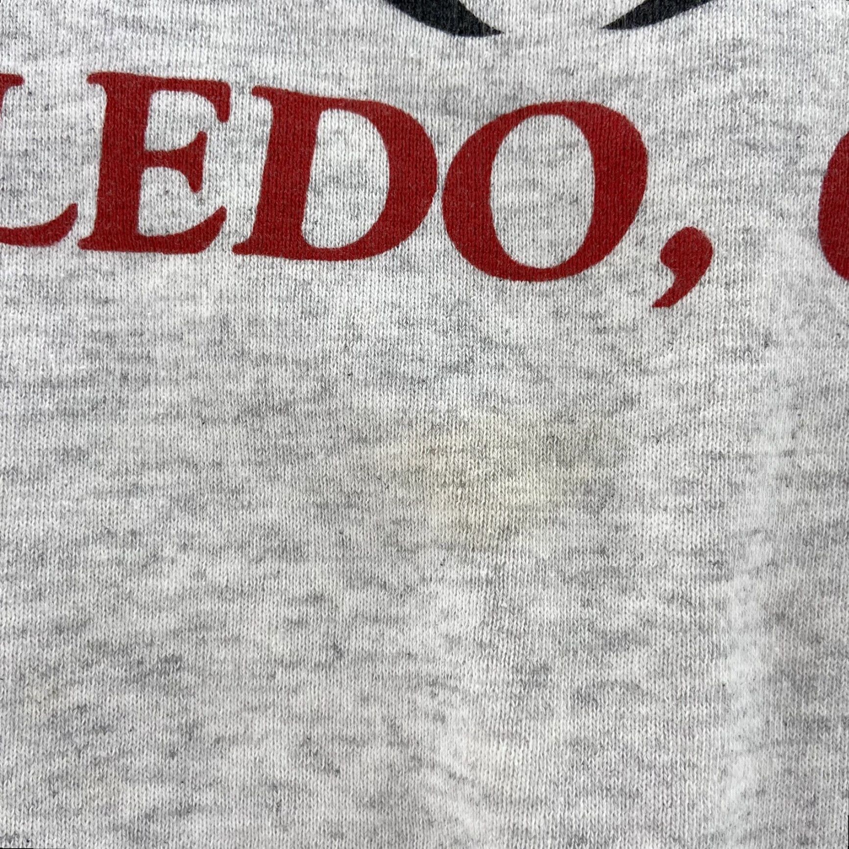 Vintage VINTAGE Zenobia Shrine Gray Pullover Sweater Adult Large Mens Logo Toledo Ohio Santee Cotton Blend 70s 80s Graphic Print Pullover Size US L / EU 52-54 / 3 - 6 Thumbnail