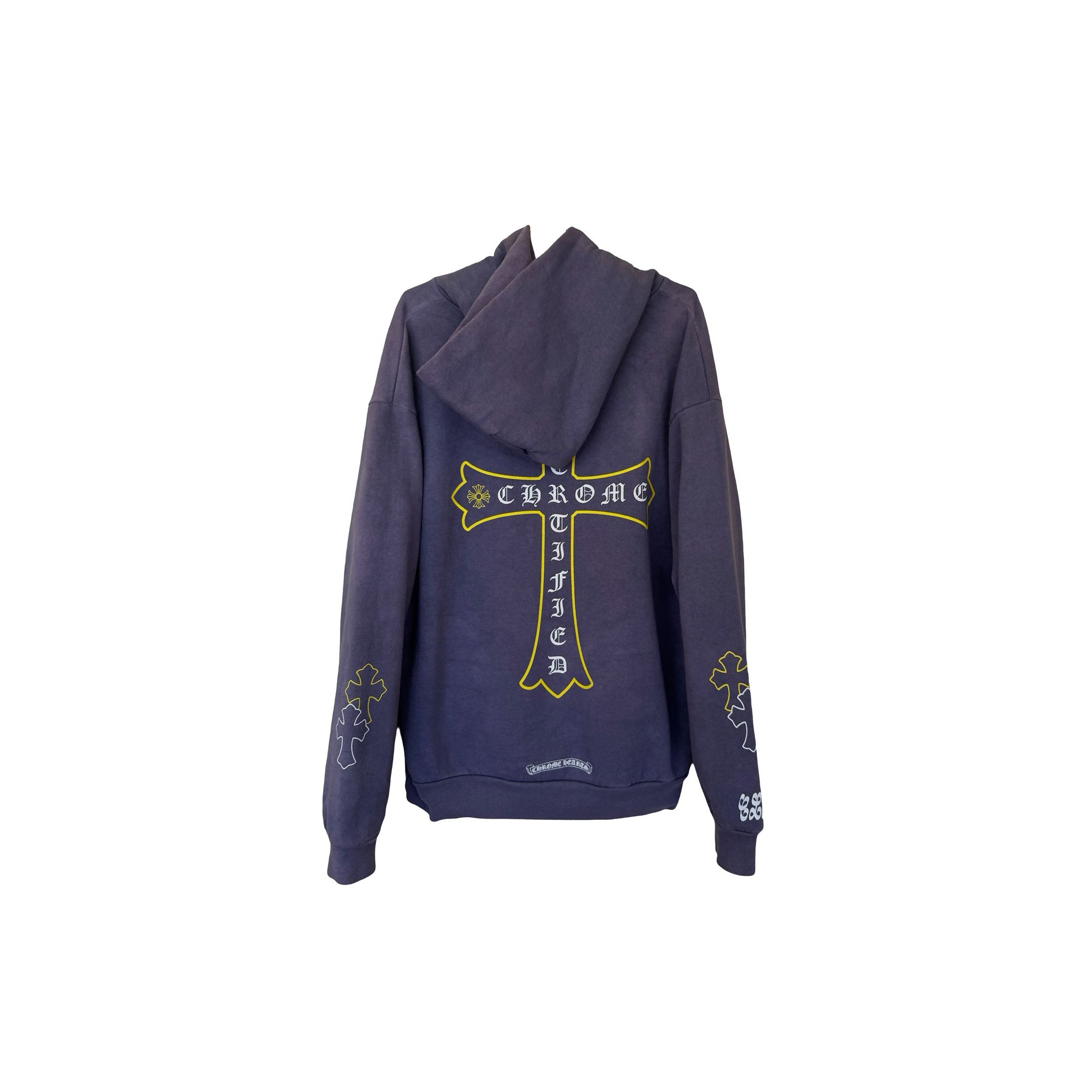 Chrome Hearts Chrome Hearts Blue Dagger Hoodie Miami Art