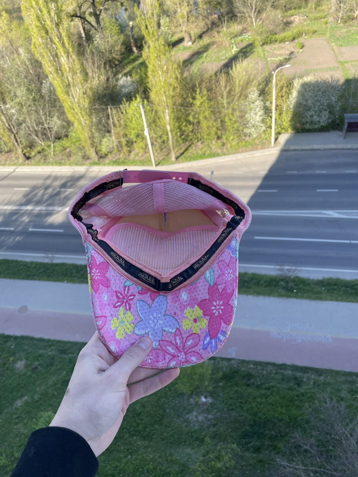 Von Dutch Authentic Y2K Von Dutch Pick Me Pink Floral Trucker Cap Size ONE SIZE - 2 Thumbnail
