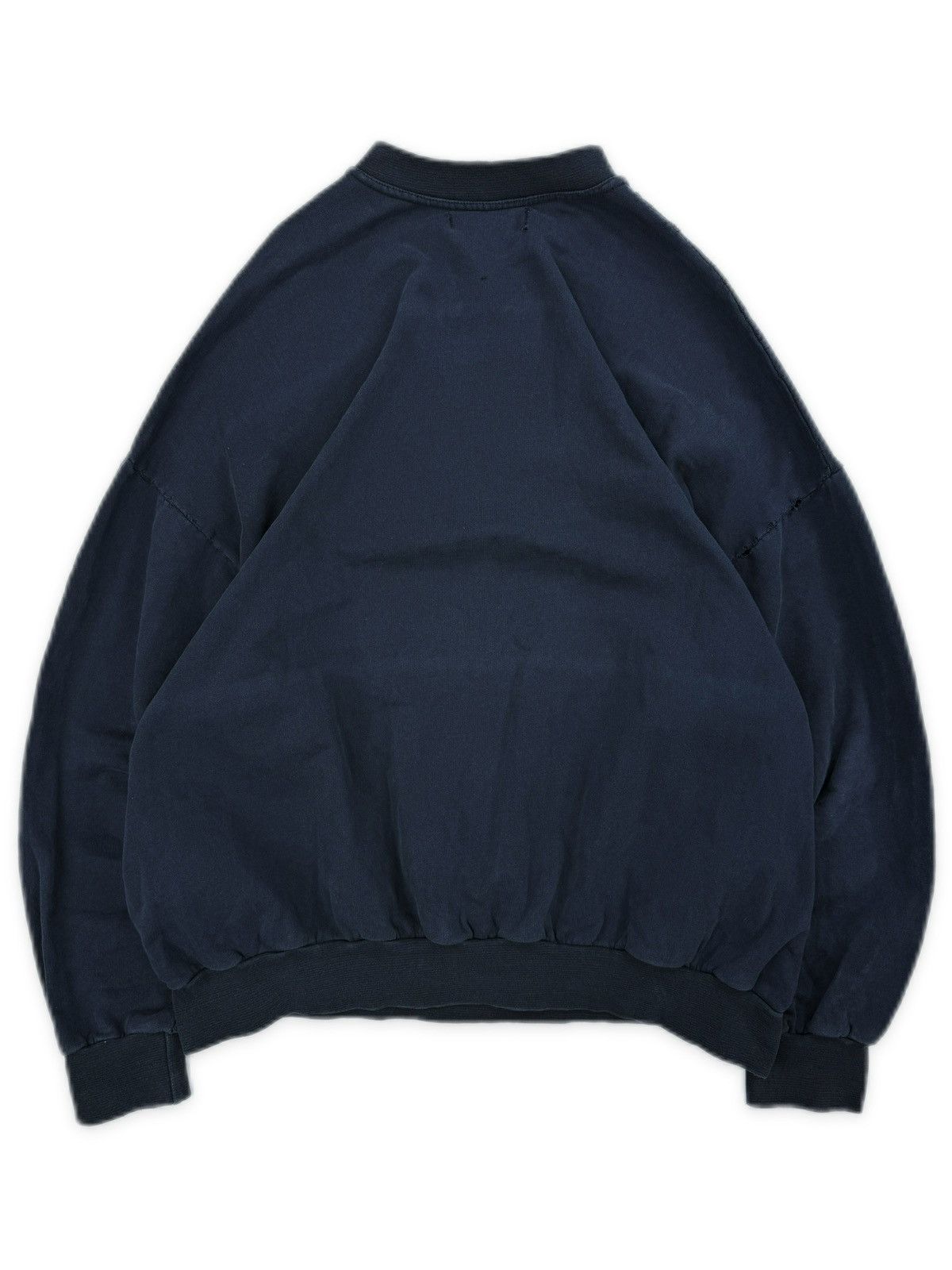 Raf Simons AW02 Raf Simons ‘Thorns’ Virginia Creeper Raglan Navy Blue Crewneck Size US L / EU 52-54 / 3 - 4 Thumbnail