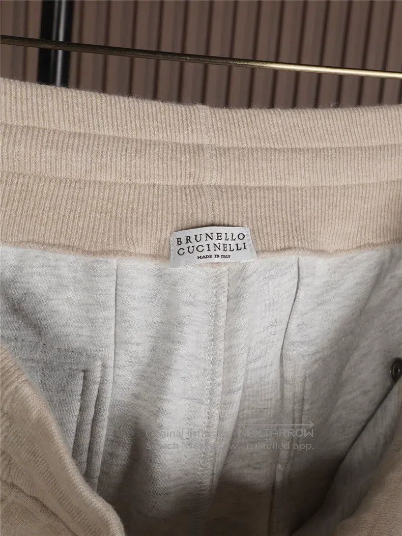 Brunello Cucinelli Brunello Cucinelli size XL Cashmere Drawstring Sport Pants Size US 40 / EU 56 - 6 Thumbnail