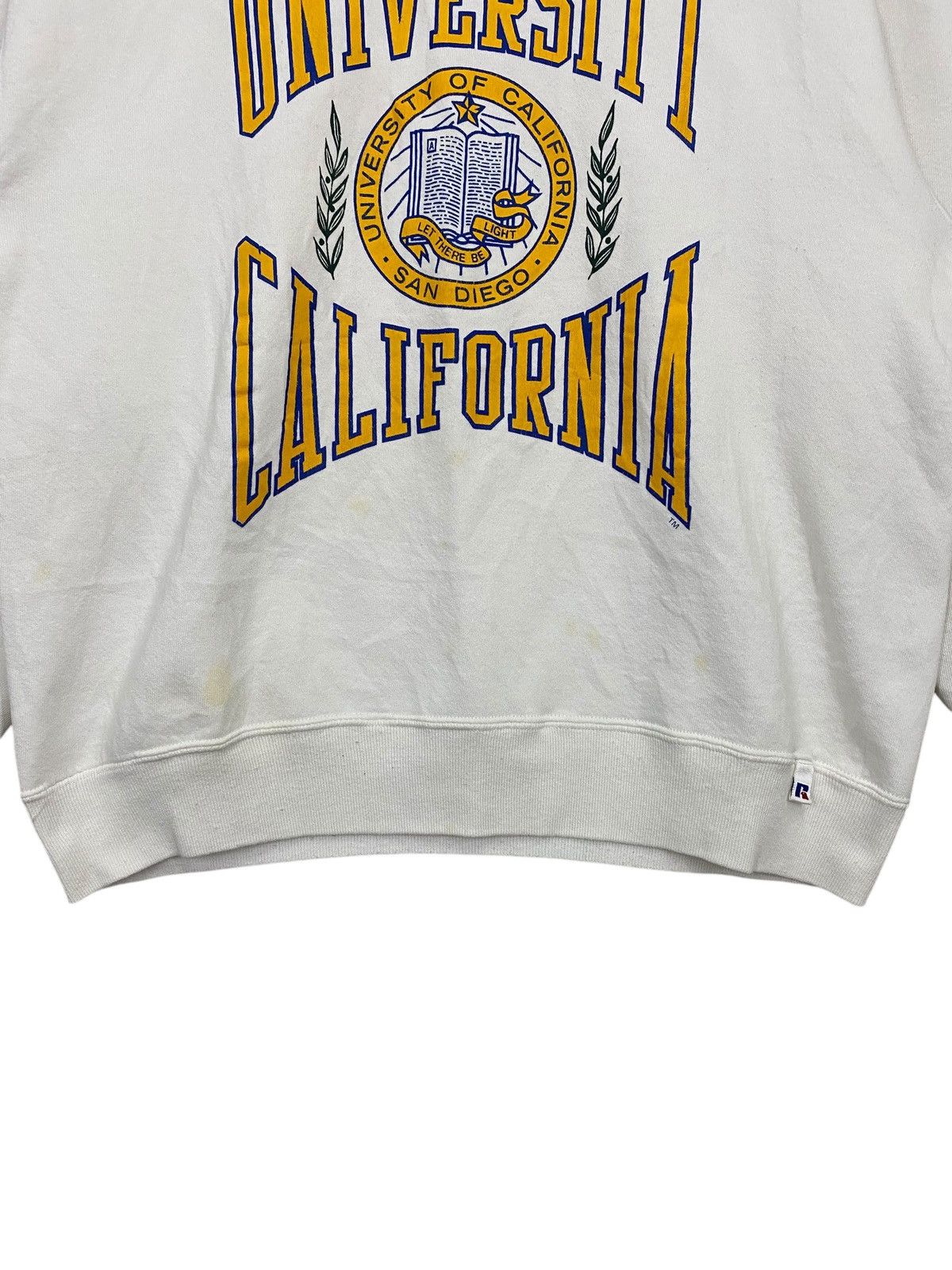 Russell Athletic Vintage university of california by russell athleti crewneck Size US L / EU 52-54 / 3 - 5 Thumbnail