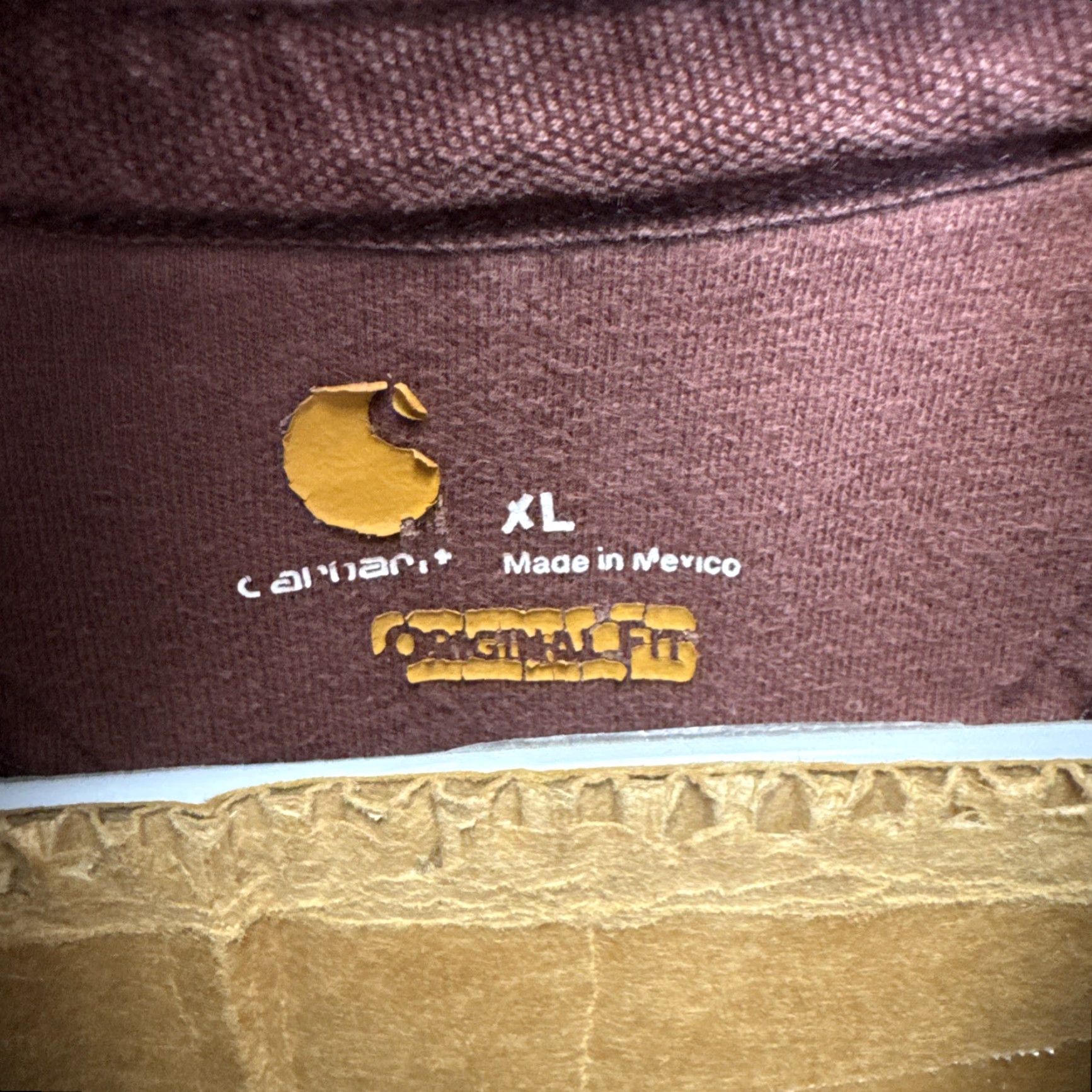 Carhartt Carhartt Sweatshirt Paxton XL Brown Rain Defender Original Fit Hoodie Workwear Size US XL / EU 56 / 4 - 2 Thumbnail