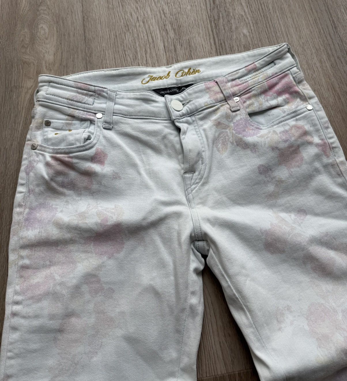 Jacob Cohen Jacob Cohen Susan Skinny Jeans With Flowers Denim Pants Size 30" / US 8 / IT 44 - 3 Thumbnail