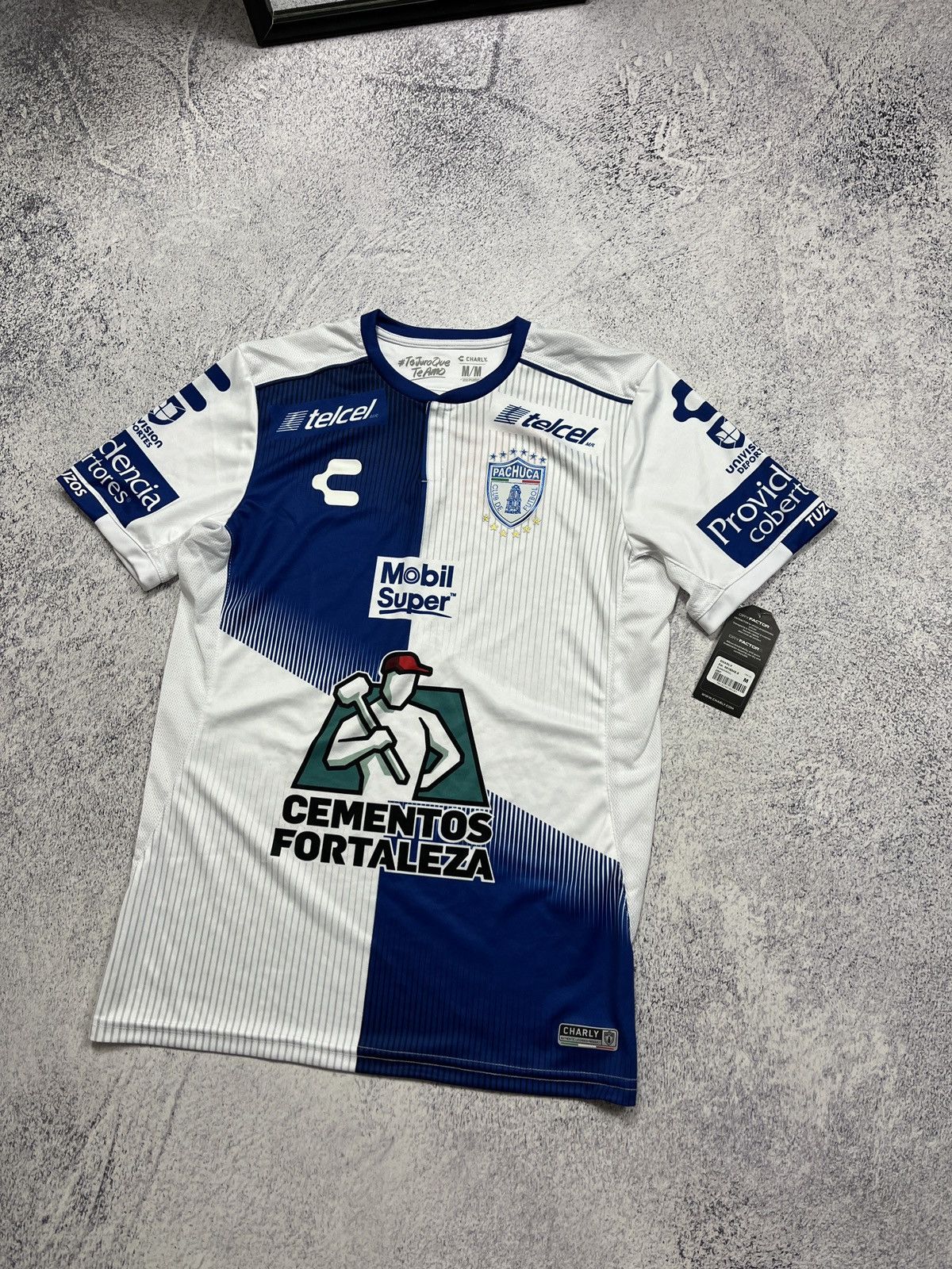 Sports Specialties Cherley Pachuca 2018/19 Home Soccer Jersey Football Shirt Size US M / EU 48-50 / 2 - 3 Thumbnail