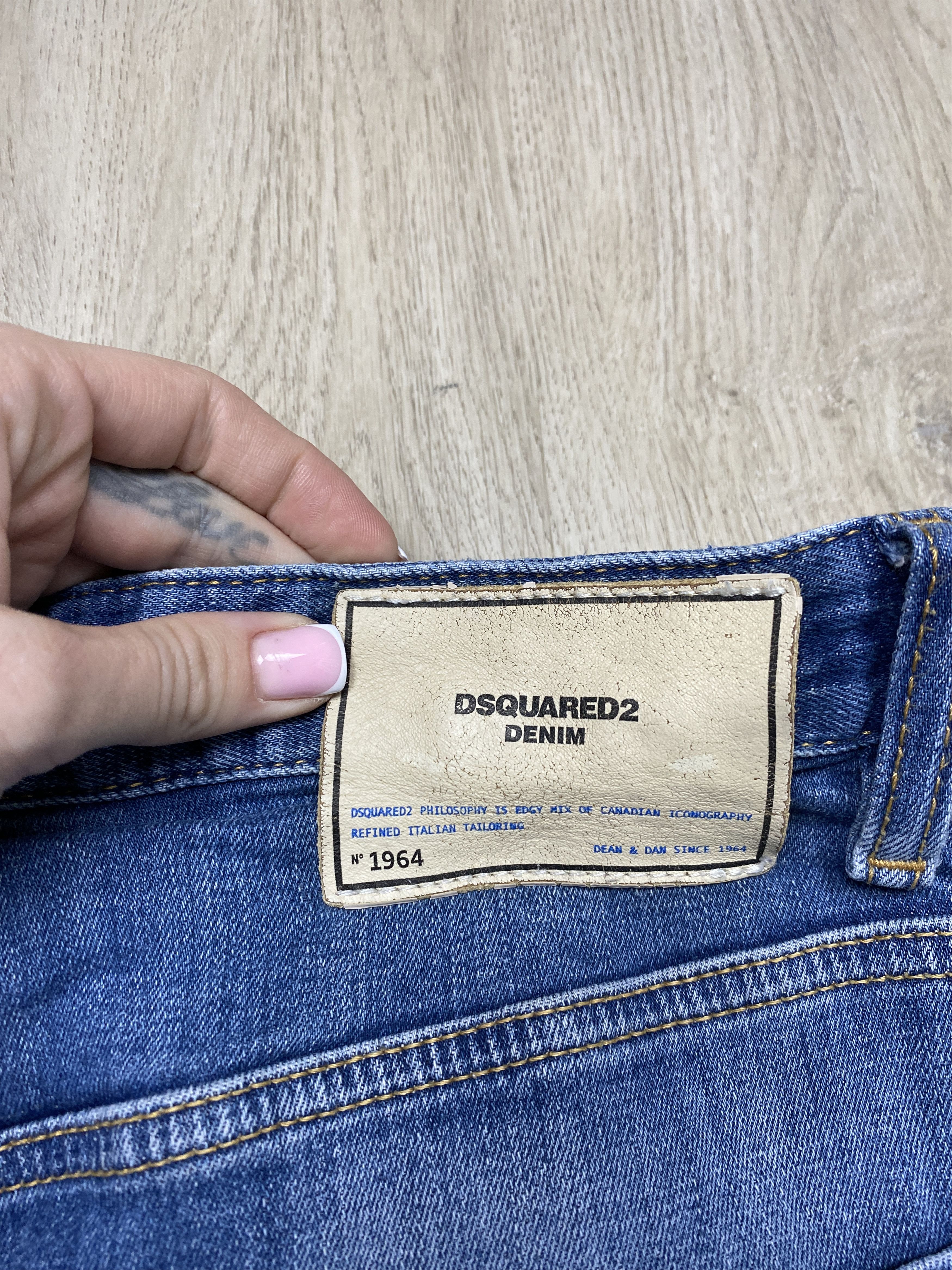 Dsquared2 Dsquared2 Vintage Mens Denim Pants Jeans Size US 34 / EU 50 - 3 Thumbnail