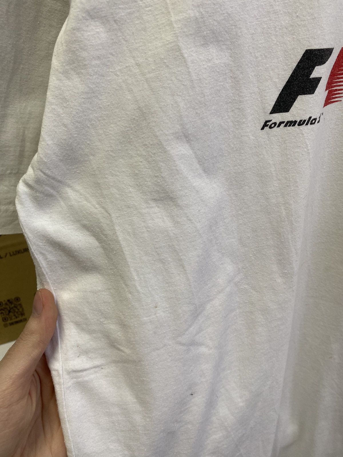 Vintage Vintage Formula 1 Grand Prix Racing Tee Size US XL / EU 56 / 4 - 13 Thumbnail