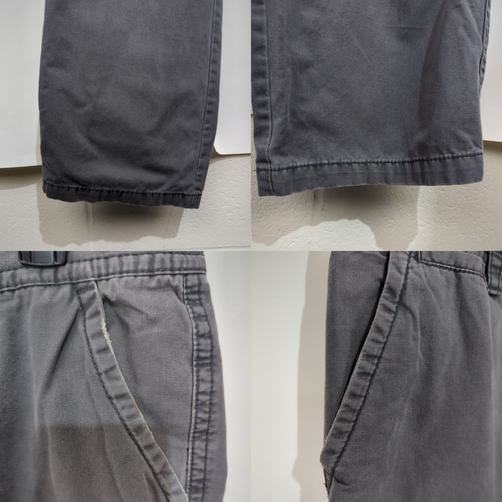 Vintage Buckle Buckle Bke Casuals Cohen Straight Men's Pants 34x32 Chino Gray Charcoal Buckle Bke Casuals Cohen Straight Pants 34x32 Gray Charcoal Size US 34 / EU 50 - 8 Thumbnail