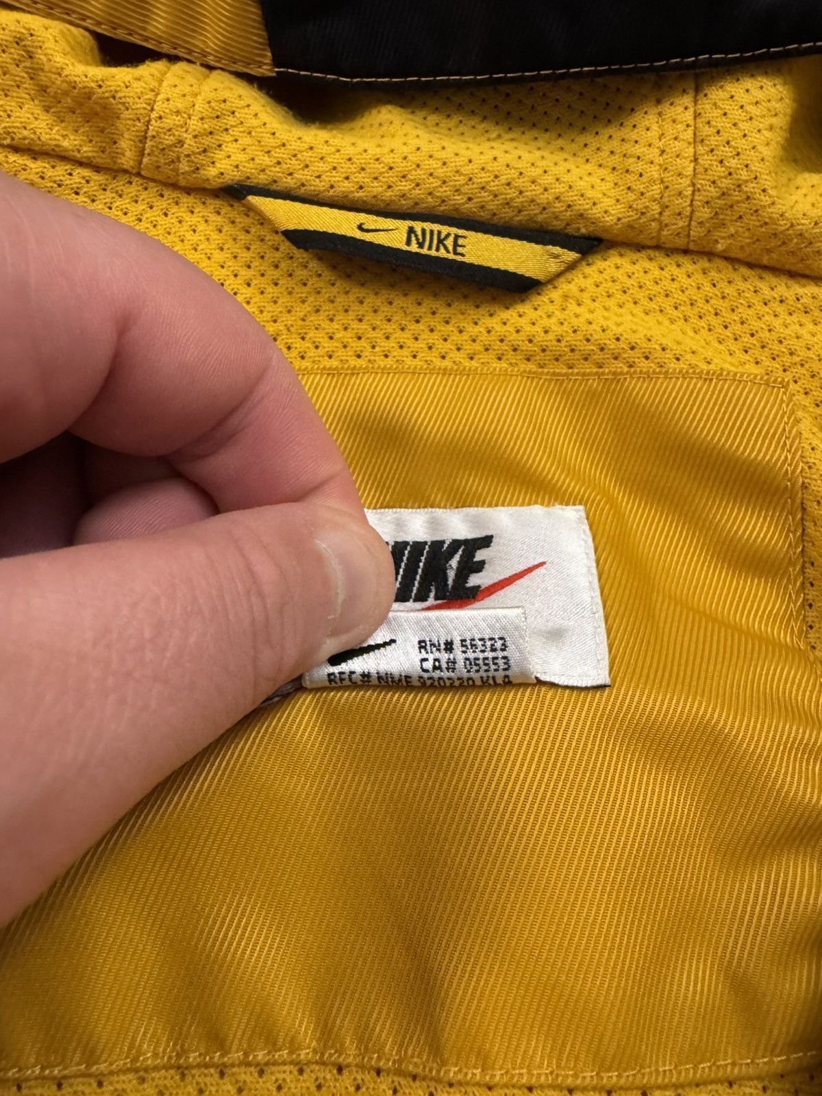 Nike × Vintage Rare 90 Vintage Nike Half Zip Logo Anorak Jacket/Nike Anorak Size US M / EU 48-50 / 2 - 12 Thumbnail