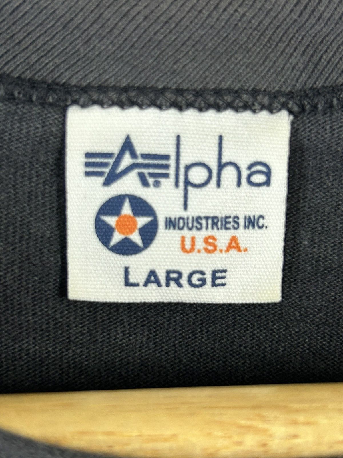 Alpha Industries × Japanese Brand × Vintage Vintage Rare Alpha industries longsleeve tee Size US L / EU 52-54 / 3 - 4 Thumbnail