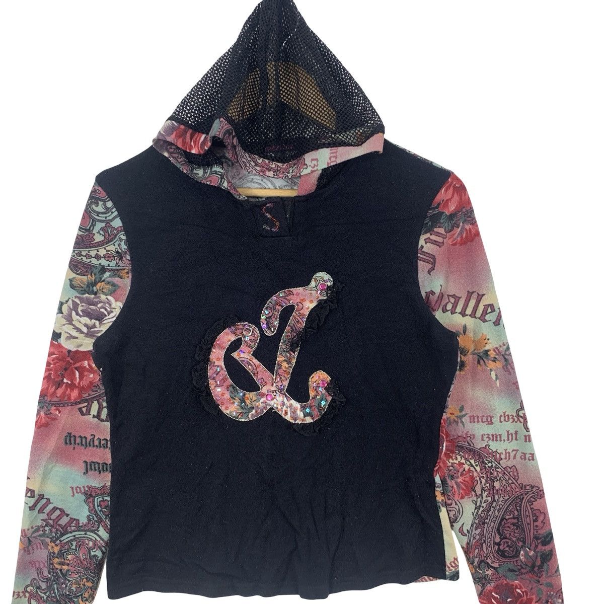 Other SOLSTICE Paisley And Floral Appliqué Logo Hoodie Top Size US S / EU 44-46 / 1 - 4 Thumbnail