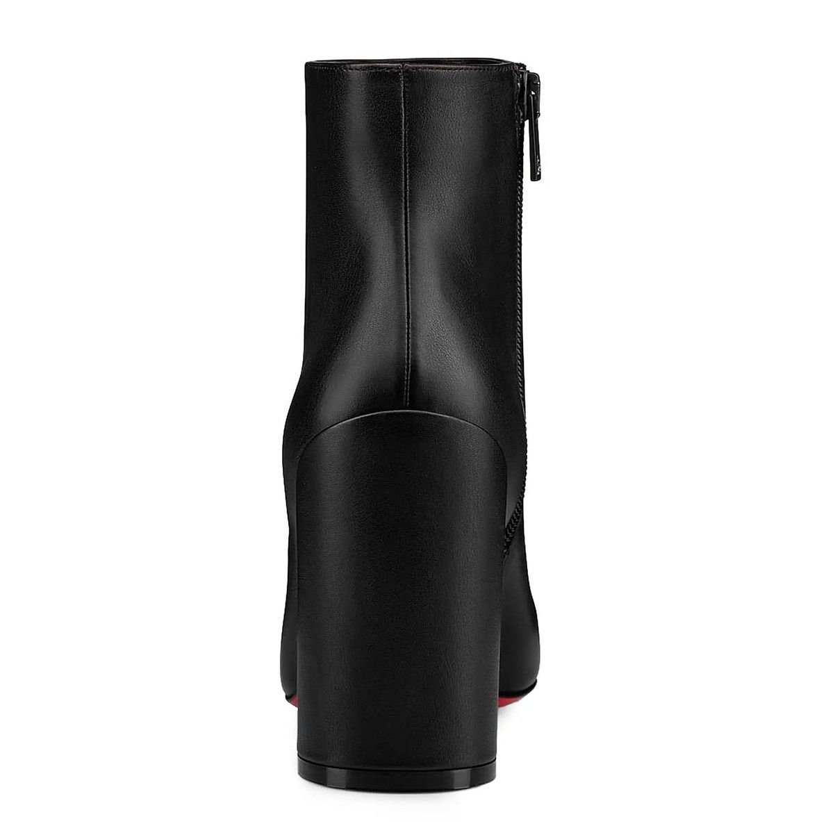 Christian Louboutin Christian Louboutin Black Jane Booty 85 Leather Boots 35 Size US 5 / IT 35 - 3 Thumbnail