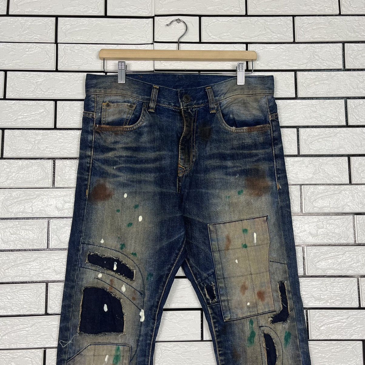 Black Label Vintage Black Label Patchwork Avant Garde Denim Size US 32 / EU 48 - 3 Thumbnail