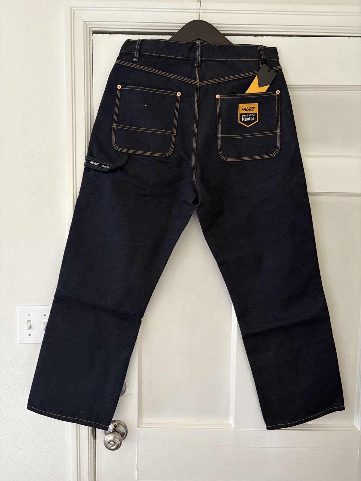 Palace Kevlar Double Panel Indigo Jeans Size US 32 / EU 48 - 2 Thumbnail
