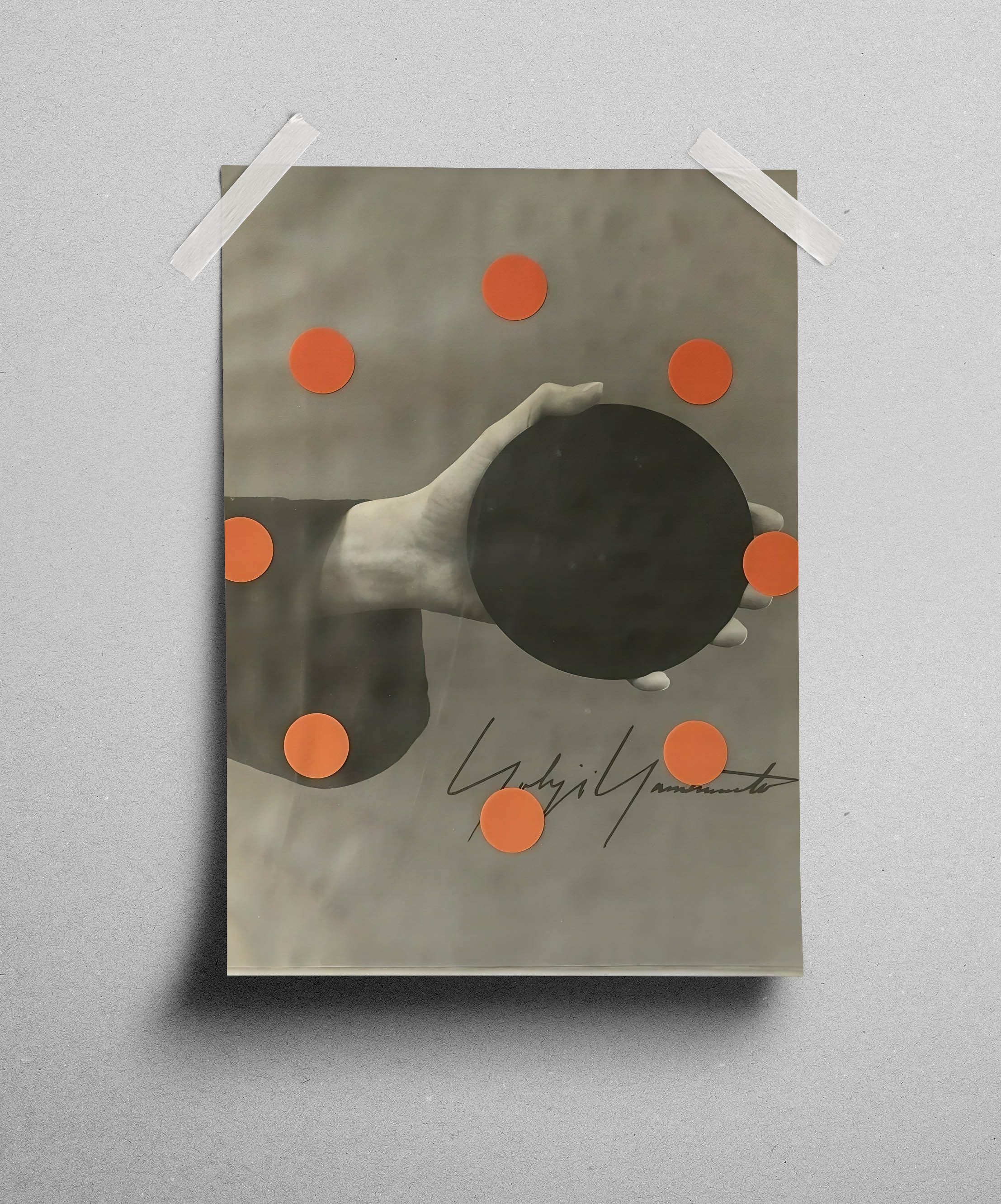 Yohji Yamamoto Yohji Yamamoto Poster Gift Vintage Archive Magazine Logo Size ONE SIZE - 4 Thumbnail