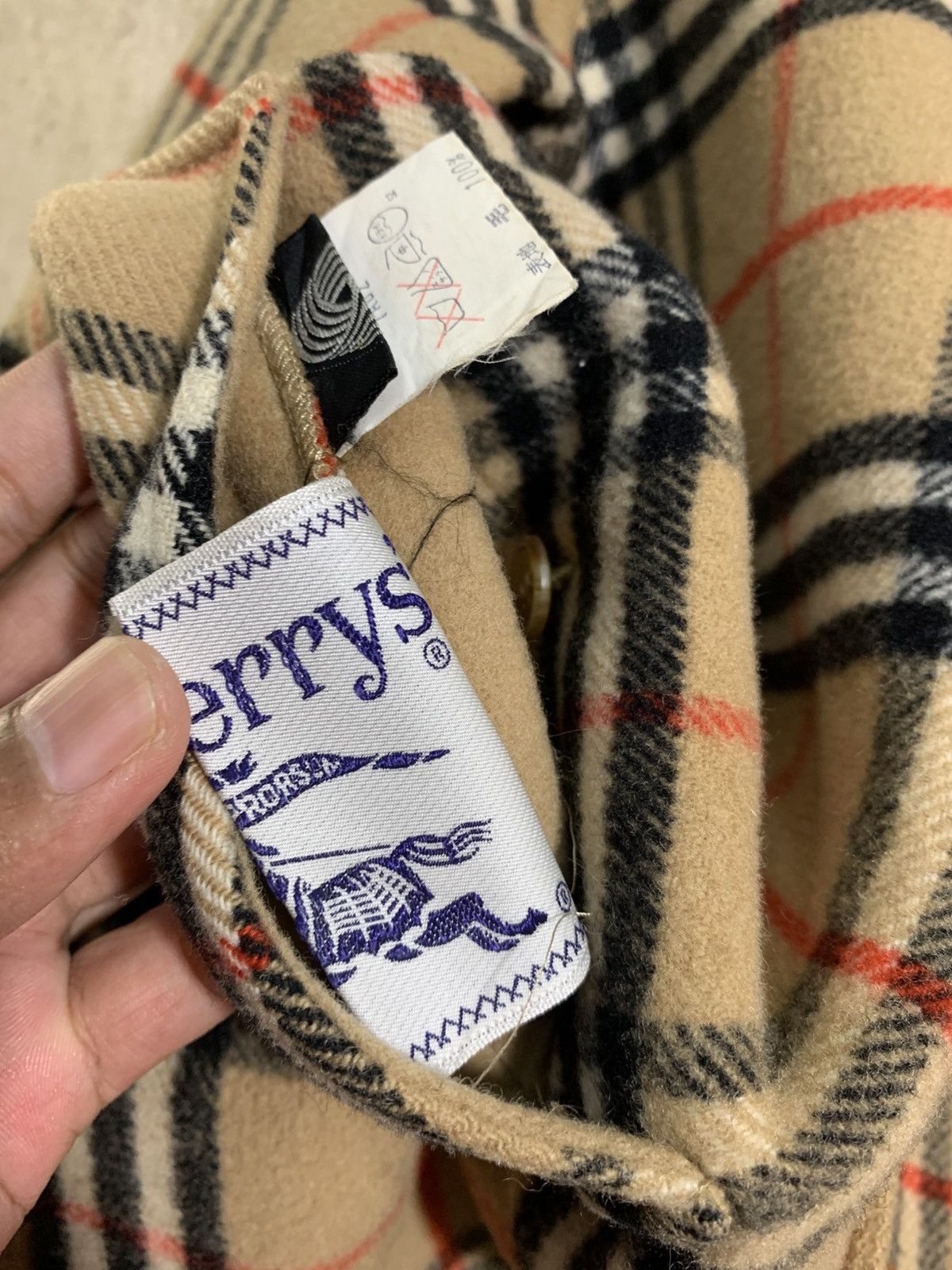 Burberry 🔥BURBERRY NOVACHECK WOOL REVERSIBLE JACKETS Size US M / EU 48-50 / 2 - 11 Thumbnail