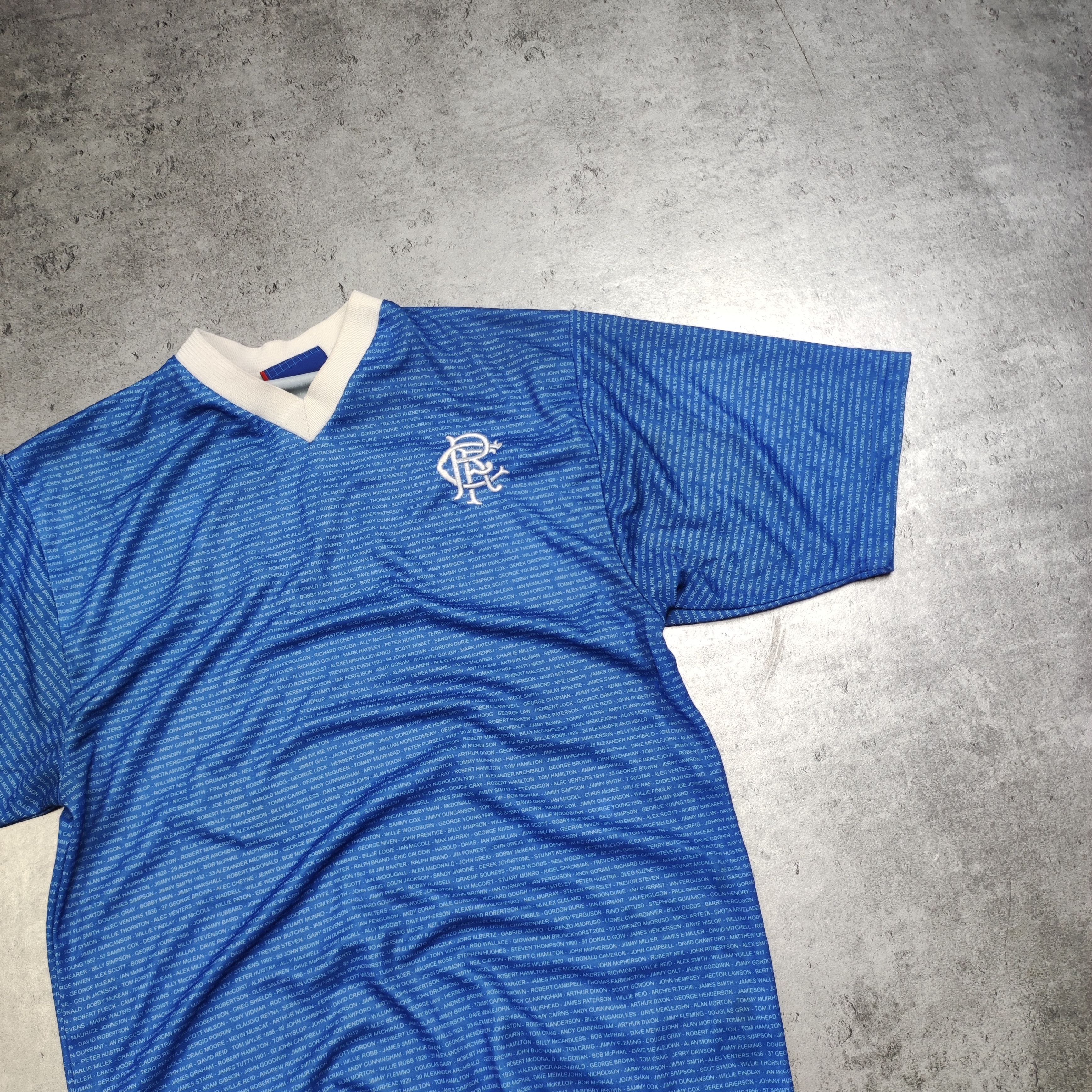 Vintage Vintage RARE 90s Glasgow Rangers Limited Edition Jersey Size US M / EU 48-50 / 2 - 3 Thumbnail
