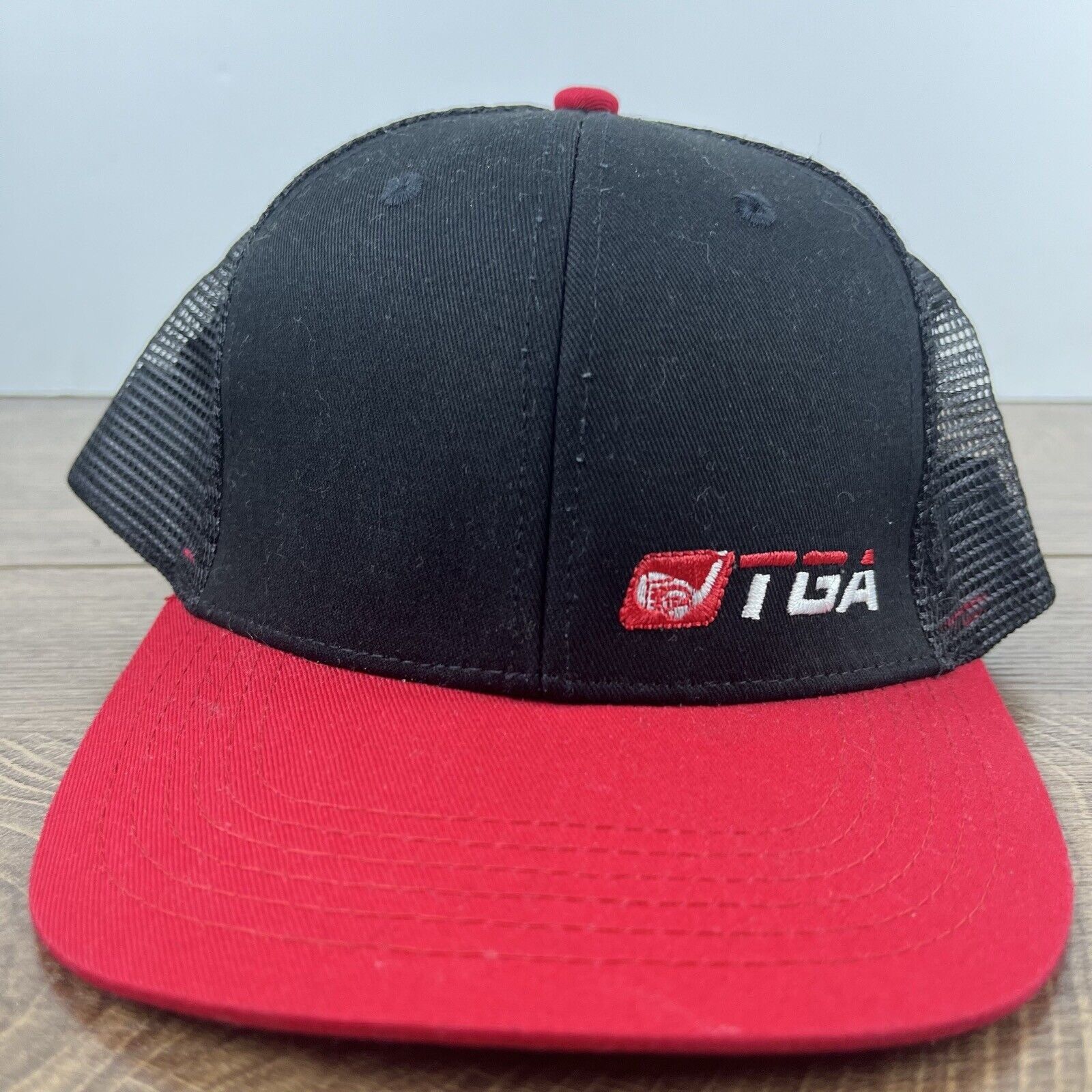Other TGA Golf Hat TGA Snapback Hat Black Hat Adjustable Black Adu Size ONE SIZE - 3 Thumbnail