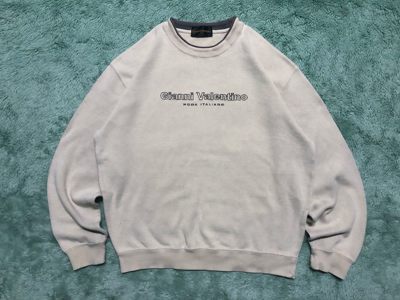 Gianni Valentino × Valentino GIANI VALENTINO CREWNECK SWEATSHIRT SPELL OUT Size US M / EU 48-50 / 2 - 1 Thumbnail