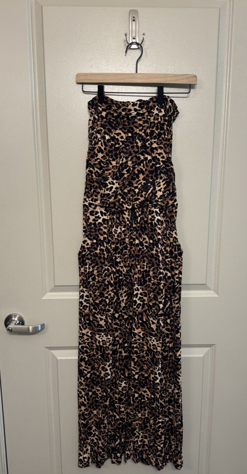 Other Women’s cheetah print full length strapless dress Size M / US 6-8 / IT 42-44 - 1 Thumbnail