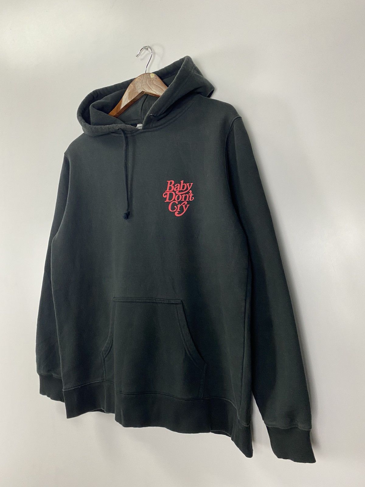 Japanese Brand × Vintage Vintage Baby don’t cry hoodie Size US L / EU 52-54 / 3 - 5 Thumbnail