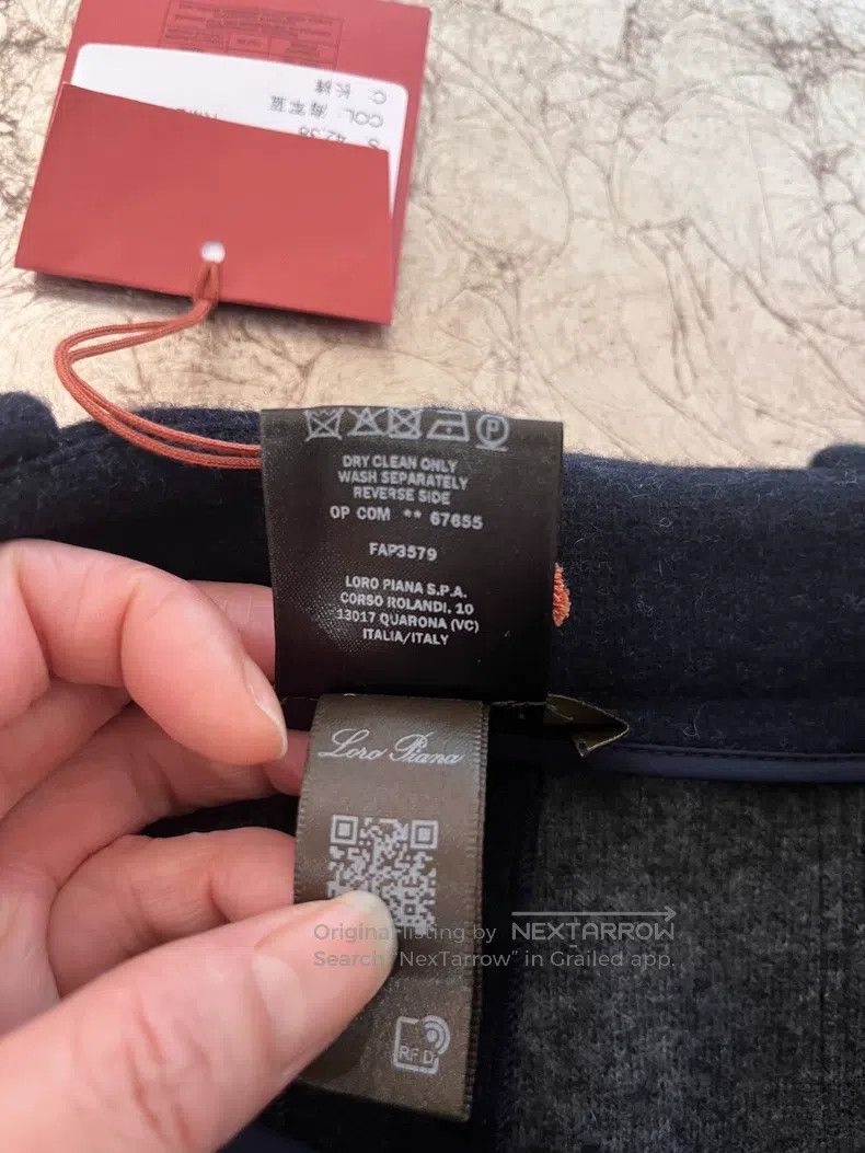 Loro Piana Loro Piana High Waist Casual Trousers, 96% Cashmere, 4% Ny Size 37" - 8 Thumbnail