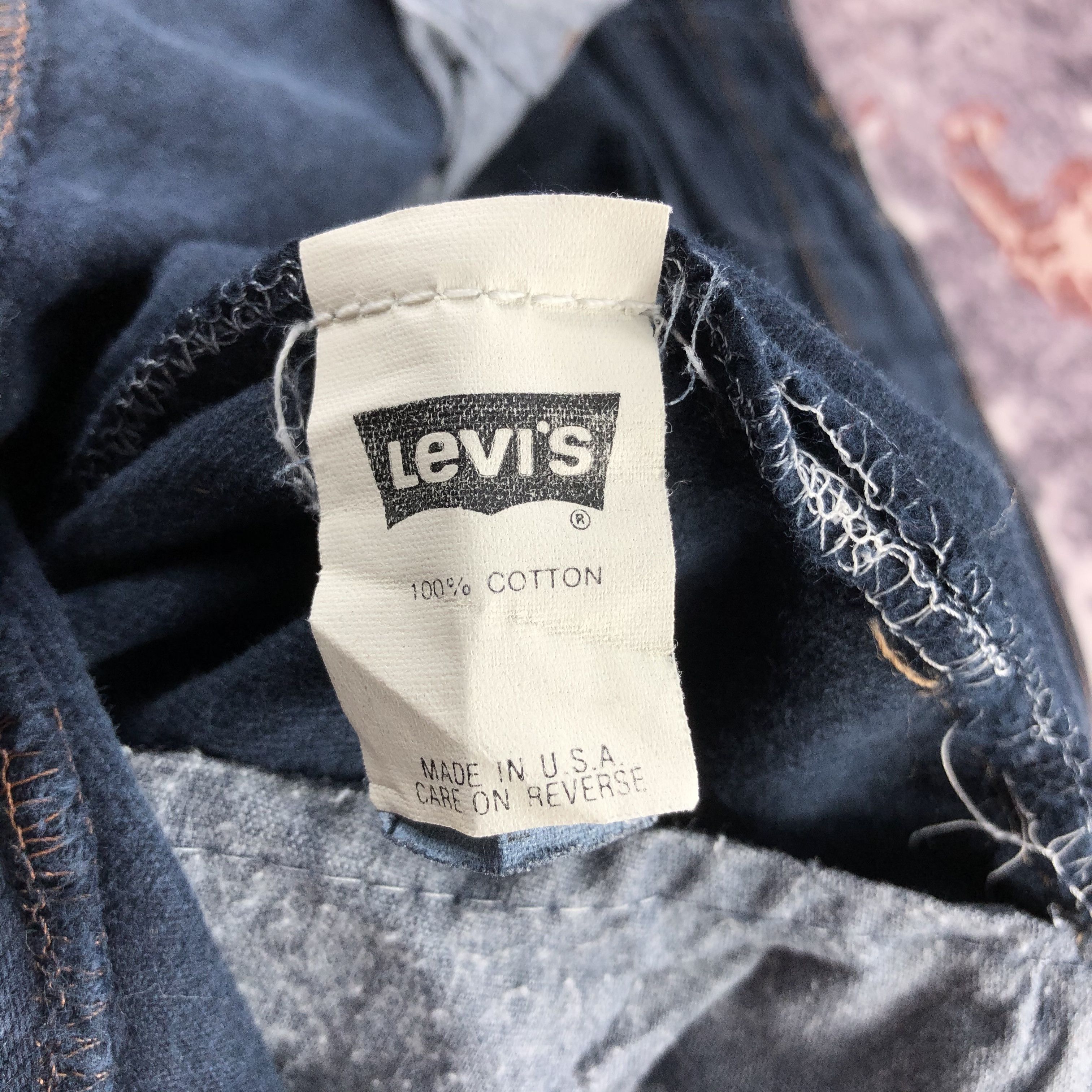 Levi's Vintage 90s Blue Wash Levis 501 Jeans-JM3047 Size US 30 / EU 46 - 12 Thumbnail