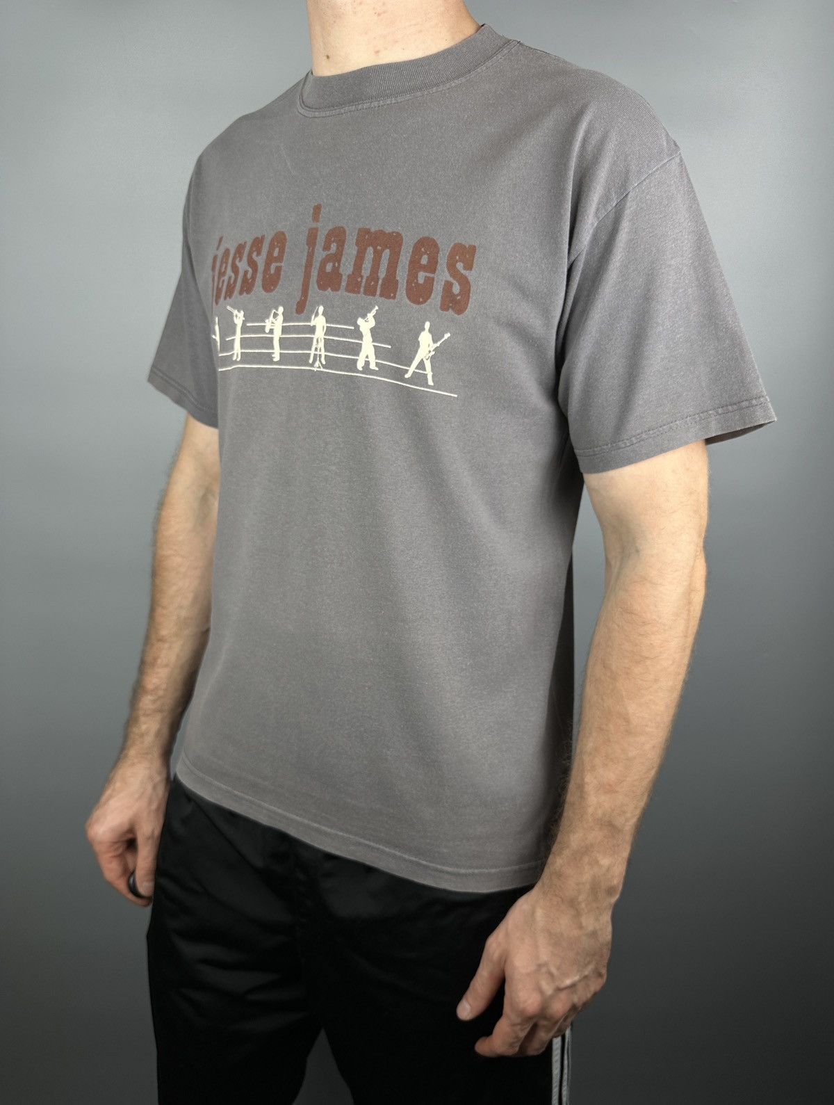 Vintage 90s Vintage Jesse James Soul Singer T Shirt Tee Jazz Anvil Size US M / EU 48-50 / 2 - 9 Thumbnail