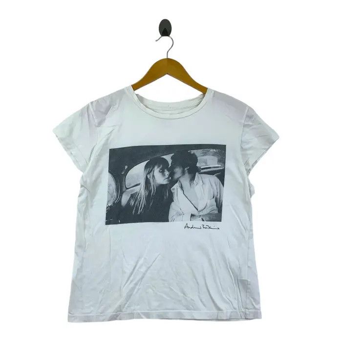 Vintage PHOTOFOLIO ANDREW BIRKIN Jane & Serge Tee Shirt Size US S / EU 44-46 / 1 - 1 Thumbnail