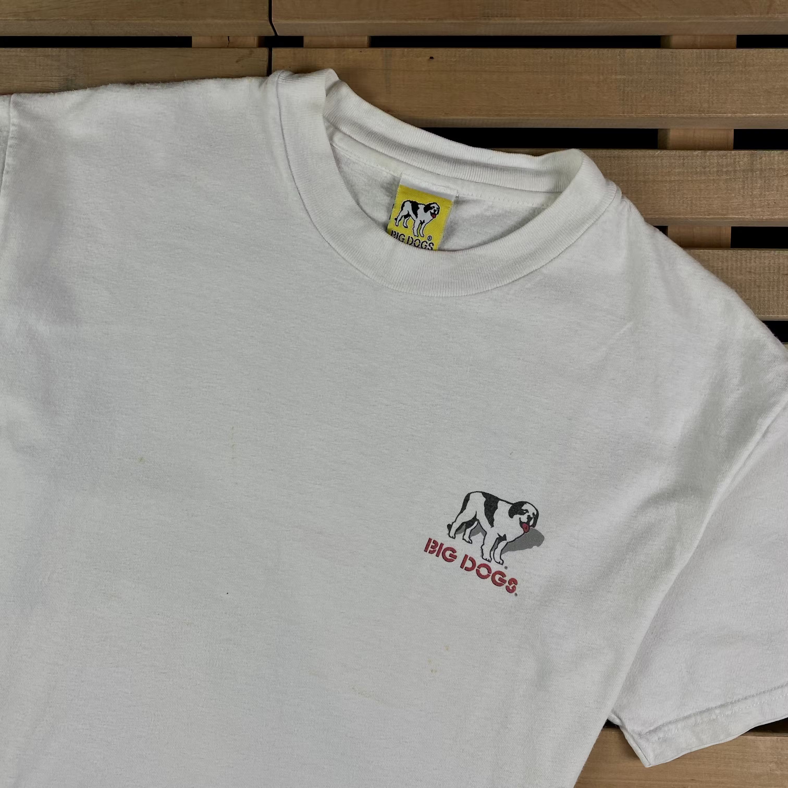 Vintage Mens Vintage T Shirt Big Dogs Alcatraz Size M Size US M / EU 48-50 / 2 - 2 Thumbnail