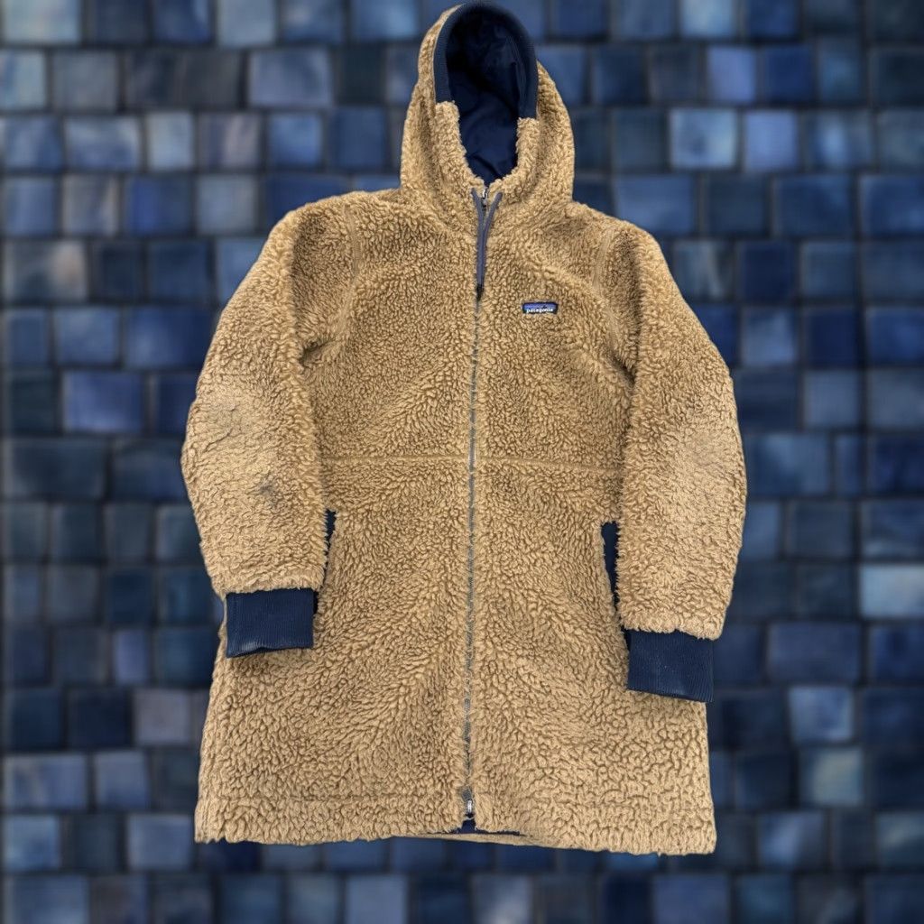 Patagonia Patagonia Dusty Mesa Parka Boa Fleece Jacket Brown Women M Blouson, Used, 25115FA19, Polyester Fishnet? Size M / US 6-8 / IT 42-44 - 1 Thumbnail