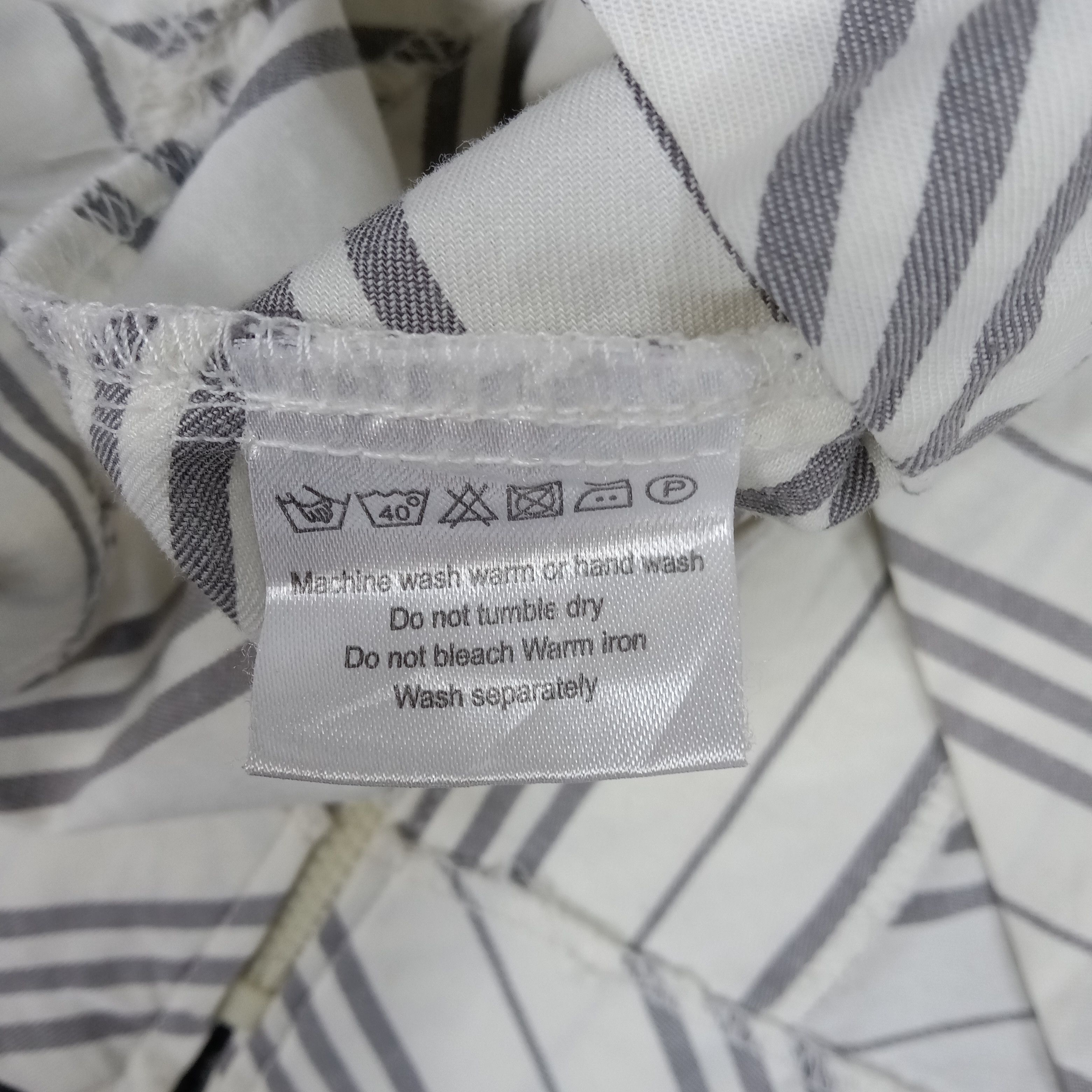 Burberry × Vintage Burberry London Designer Brand Stripes Shirt Jacket Size XS / US 0-2 / IT 36-38 - 9 Thumbnail