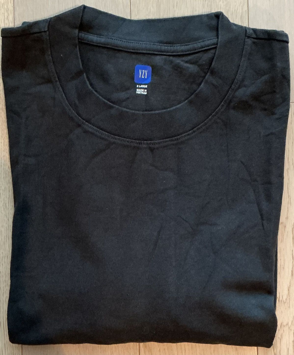 Gap × Yeezy Yeezy Gap Blank Tee H02 Black Extra Large Size US XL / EU 56 / 4 - 2 Thumbnail