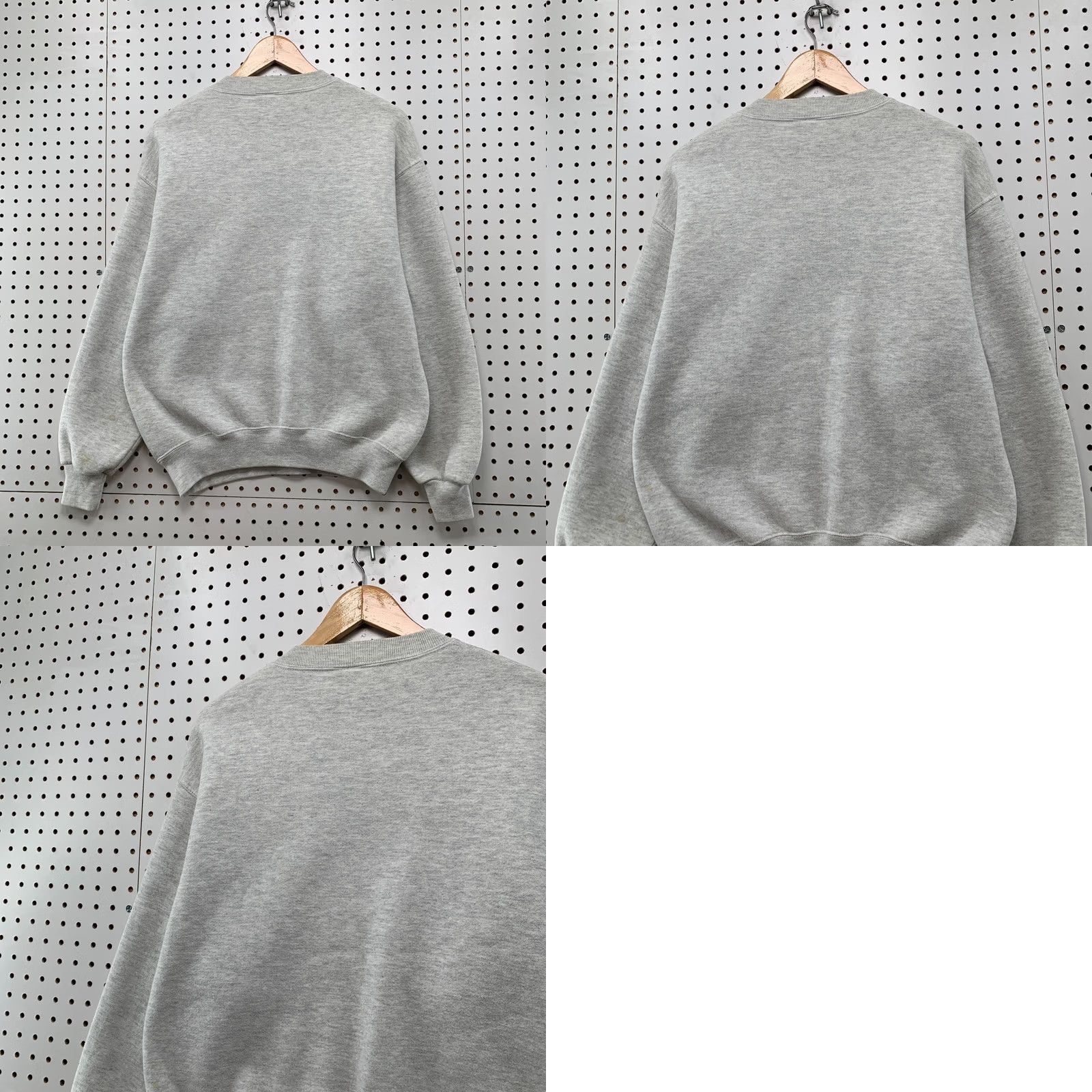 Jerzees Vintage Funny Crewneck Sweatshirt Mens Medium Gray Sorry Senator Recollection 21x26 Size US M / EU 48-50 / 2 - 8 Thumbnail