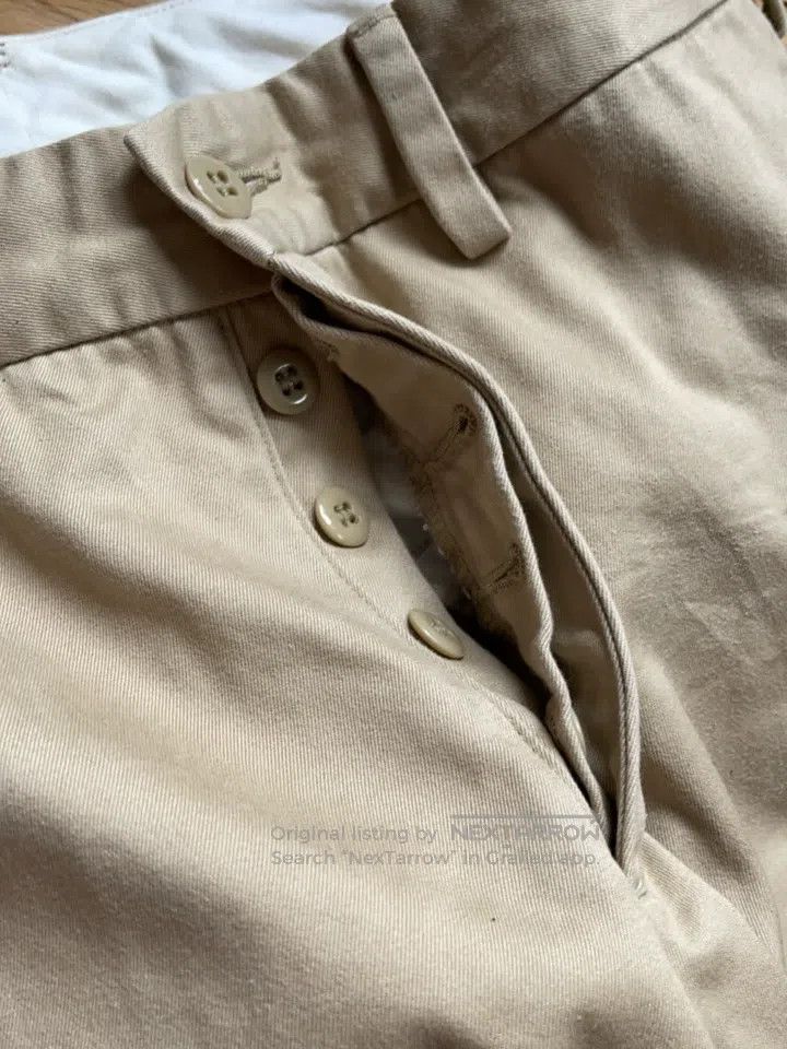 Wacko Maria Wacko Maria size s Khaki-coloured straight casual trousers Size US 28 / EU 44 - 7 Thumbnail
