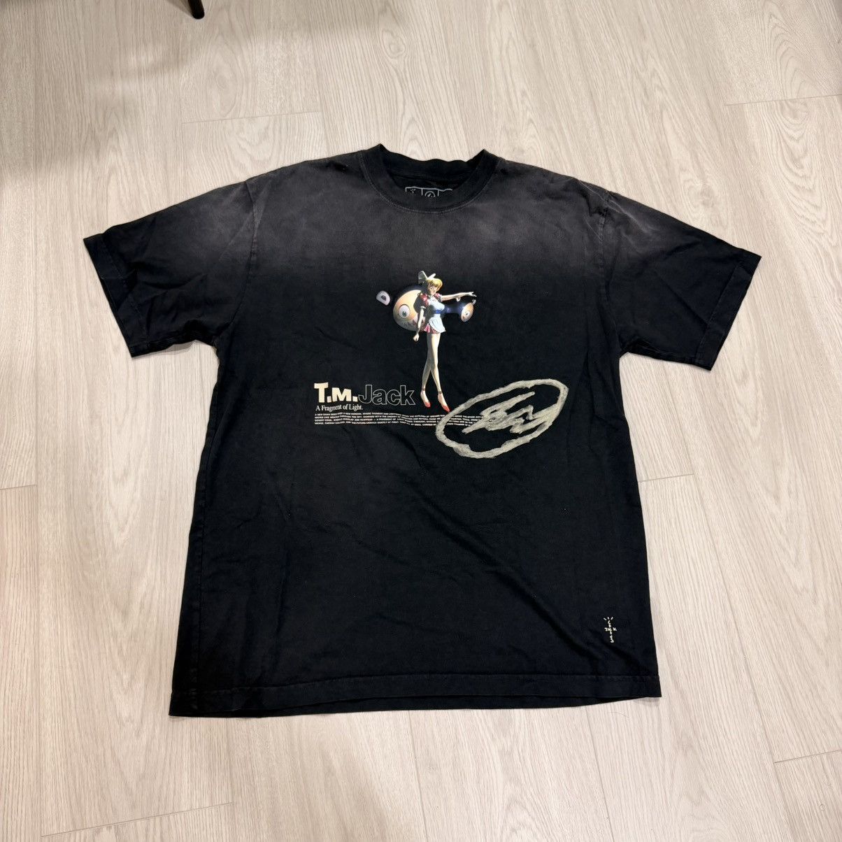 Travis Scott CJ X FRAGMENT X TAKASHI MURAKAMI TOKYO JACK TEE Size US L / EU 52-54 / 3 - 3 Thumbnail