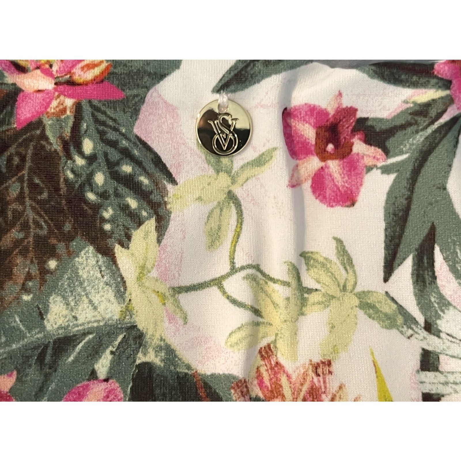 Victoria's Secret Victoria's Secret Colorful Floral Women's M Medium Swim Bottoms Size 32" / US 10 / IT 46 - 3 Thumbnail
