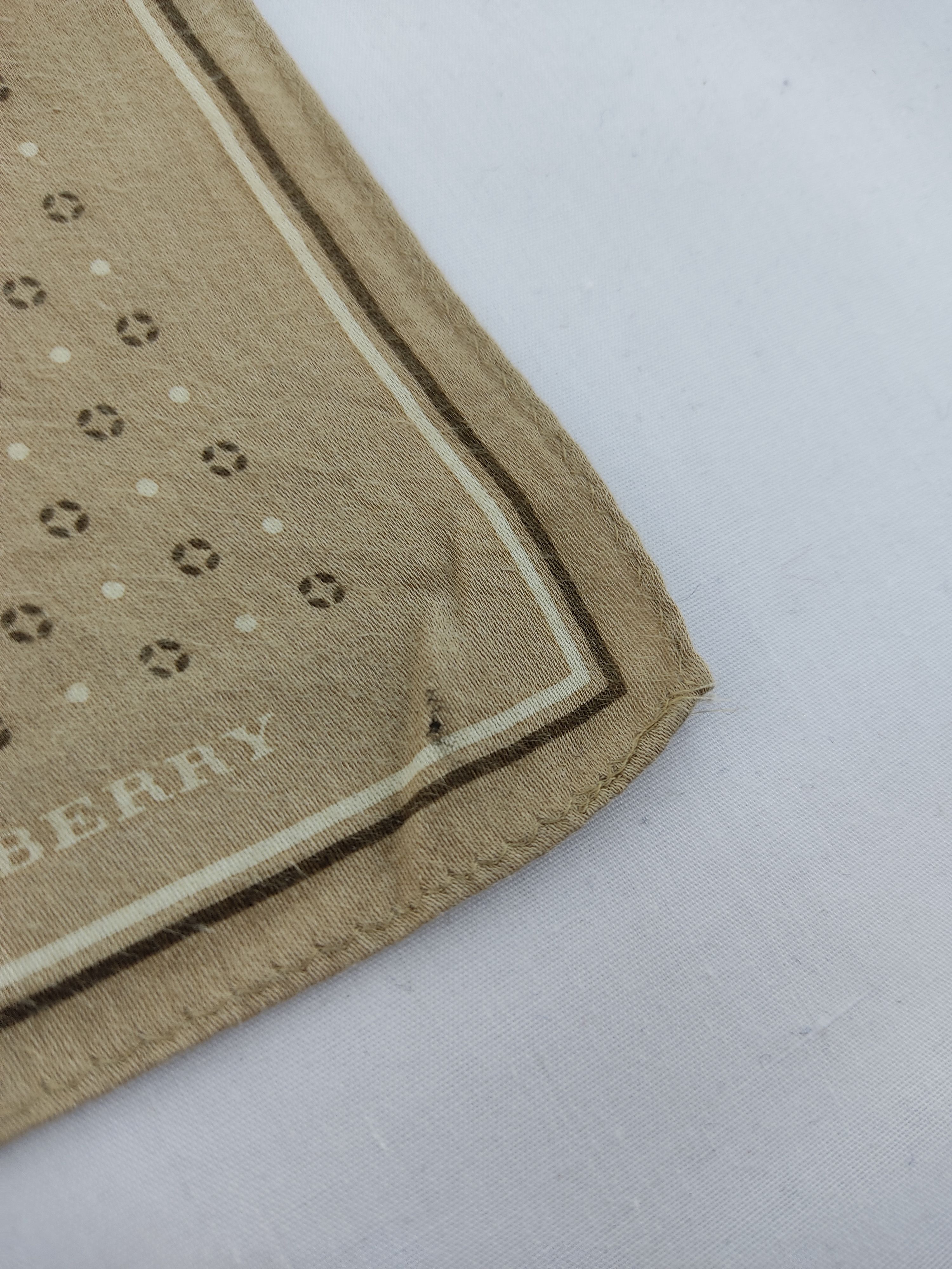Burberry × Vintage Burberry Handkerchief / Neckwear / Bandana Size ONE SIZE - 4 Thumbnail
