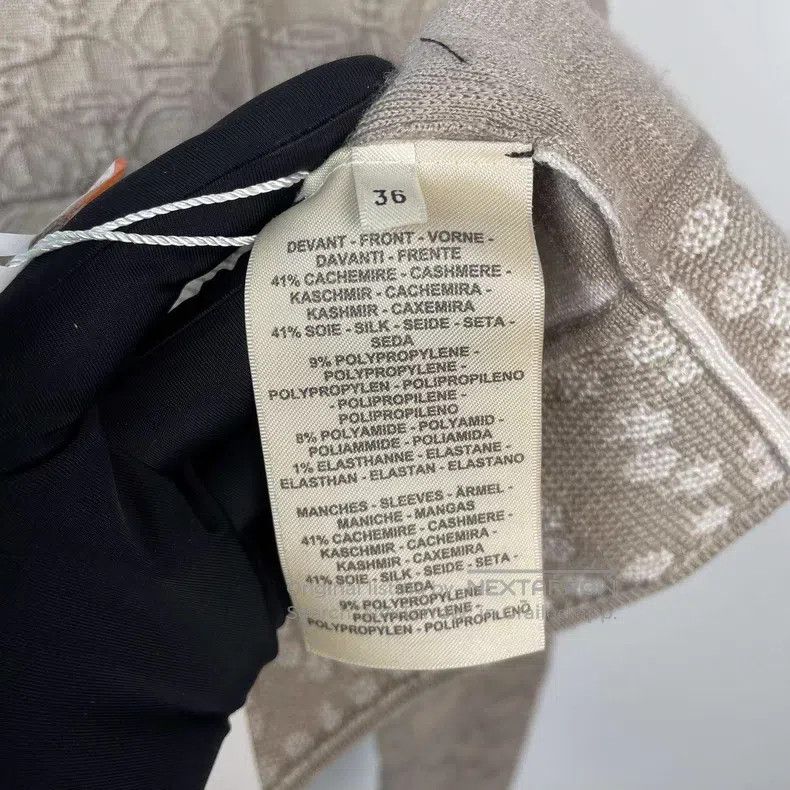 Hermes Hermes Grey Cashmere Sweater Size XS / US 0-2 / IT 36-38 - 8 Thumbnail