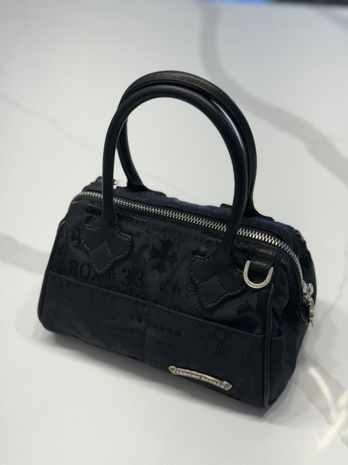 Chrome Hearts 🔥Chrome Hearts Black Stencil Nylon Mochita Bag🔥 Size ONE SIZE - 1 Thumbnail