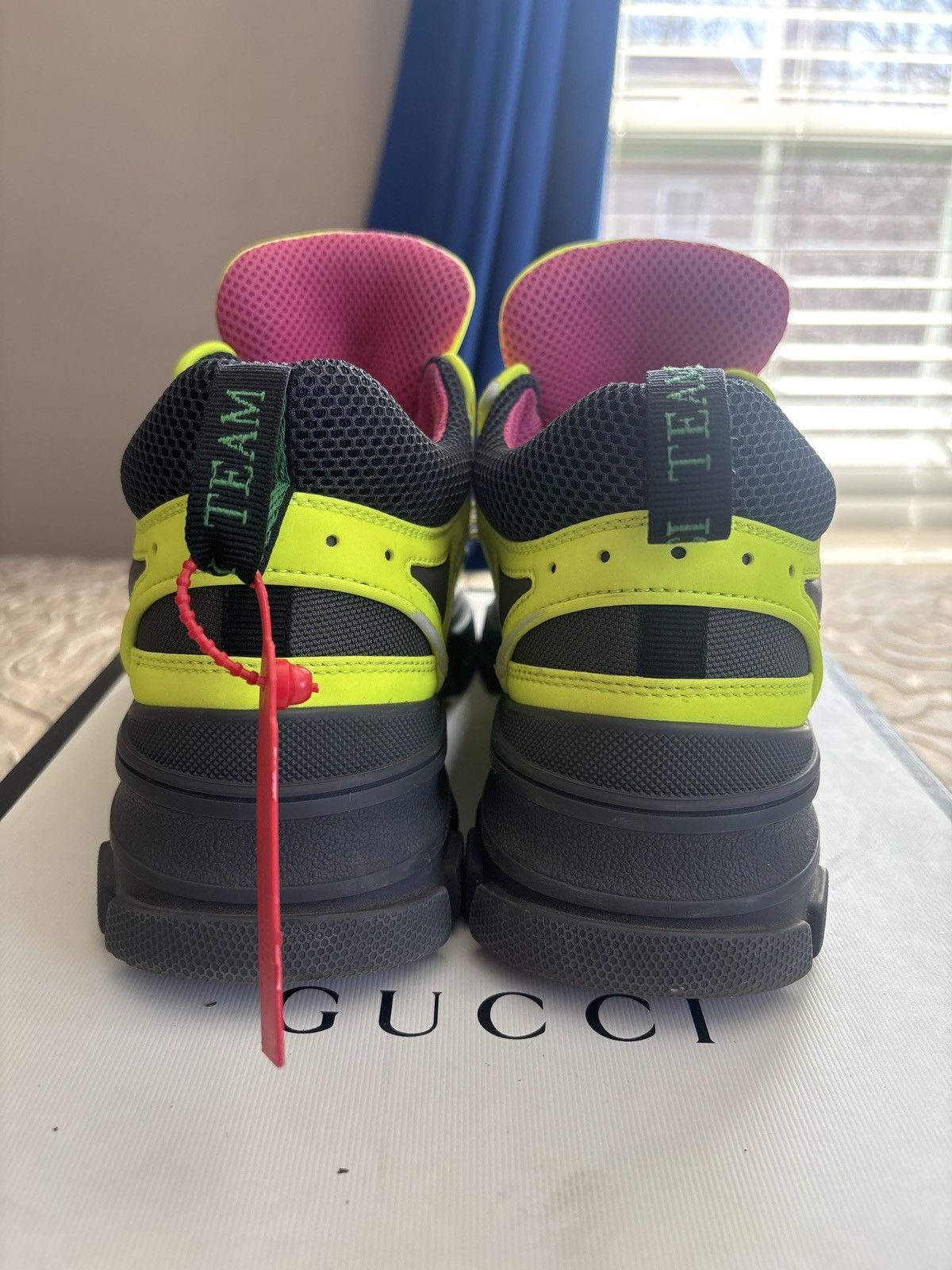 Gucci Gucci Flashtrek leather low trainers Size US 8 / EU 41 - 2 Thumbnail
