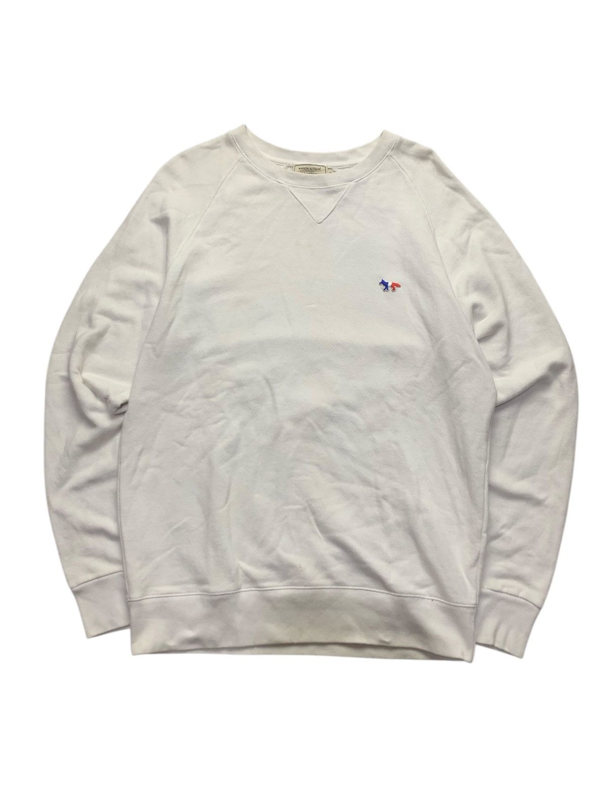 Maison Kitsune 🐍 Maison Kitsune Tricolour Fox Sweatshirt Size US M / EU 48-50 / 2 - 1 Thumbnail
