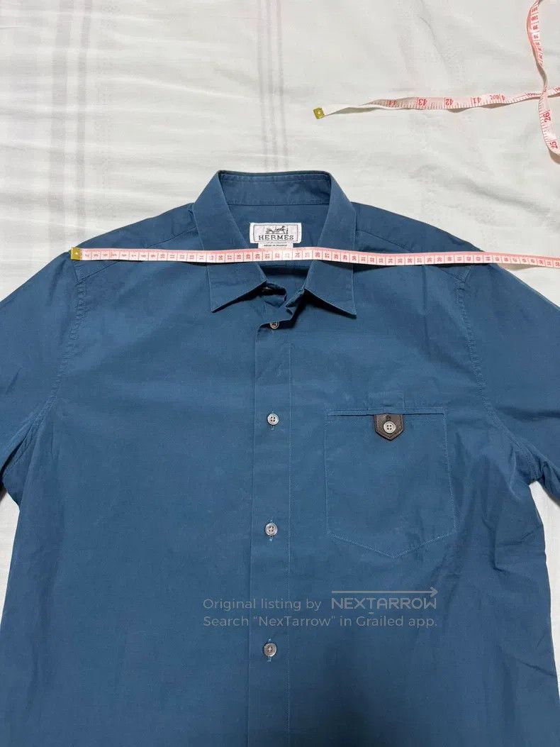 Hermes Hermes Short-sleeve shirt. Size US XXS / EU 40 - 3 Thumbnail