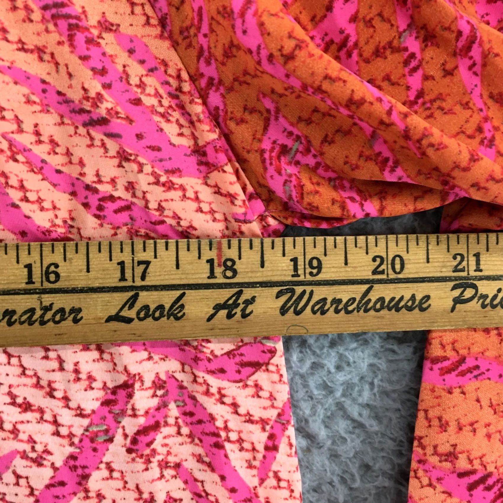 H&M H&M Consious Shift Tunic Dress Womens 4 Orange/Pink Tangerine Dreams 3/4 Sleeves Dress Womens 4 Pink 3/4 Sleeve Casual Knee Length Shifts Mens Girls Size S / US 4 / IT 40 - 4 Thumbnail