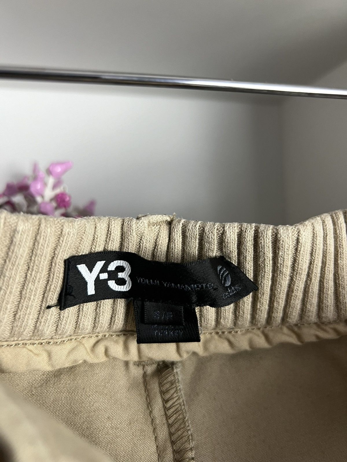 Vintage Adidas x yohji Yamamoto Y-3 straight beige pants S
