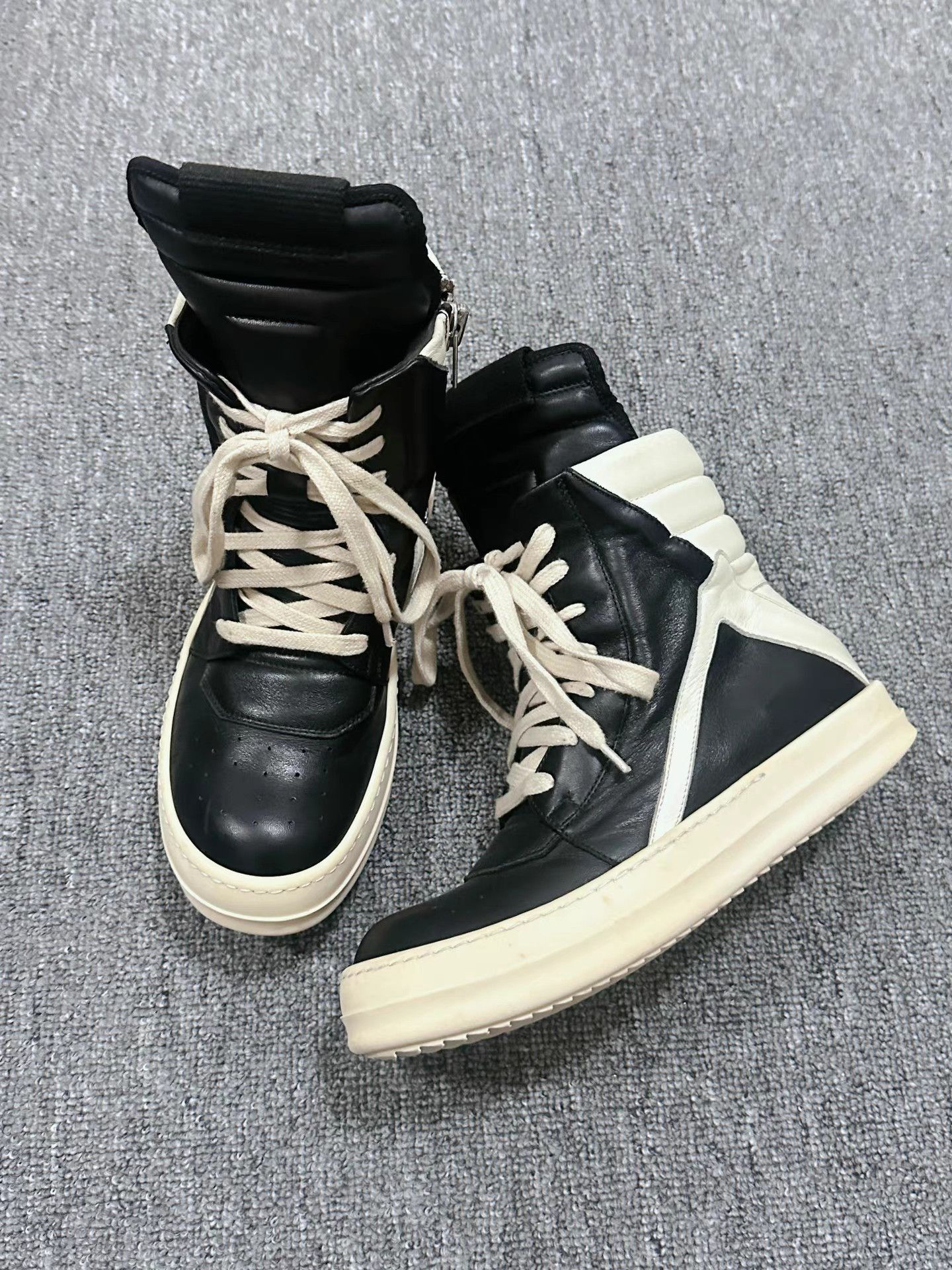 Rick Owens Rick Owens mainline Reverse Triangle sneakers Size US 5.5 / IT 35.5 - 4 Thumbnail