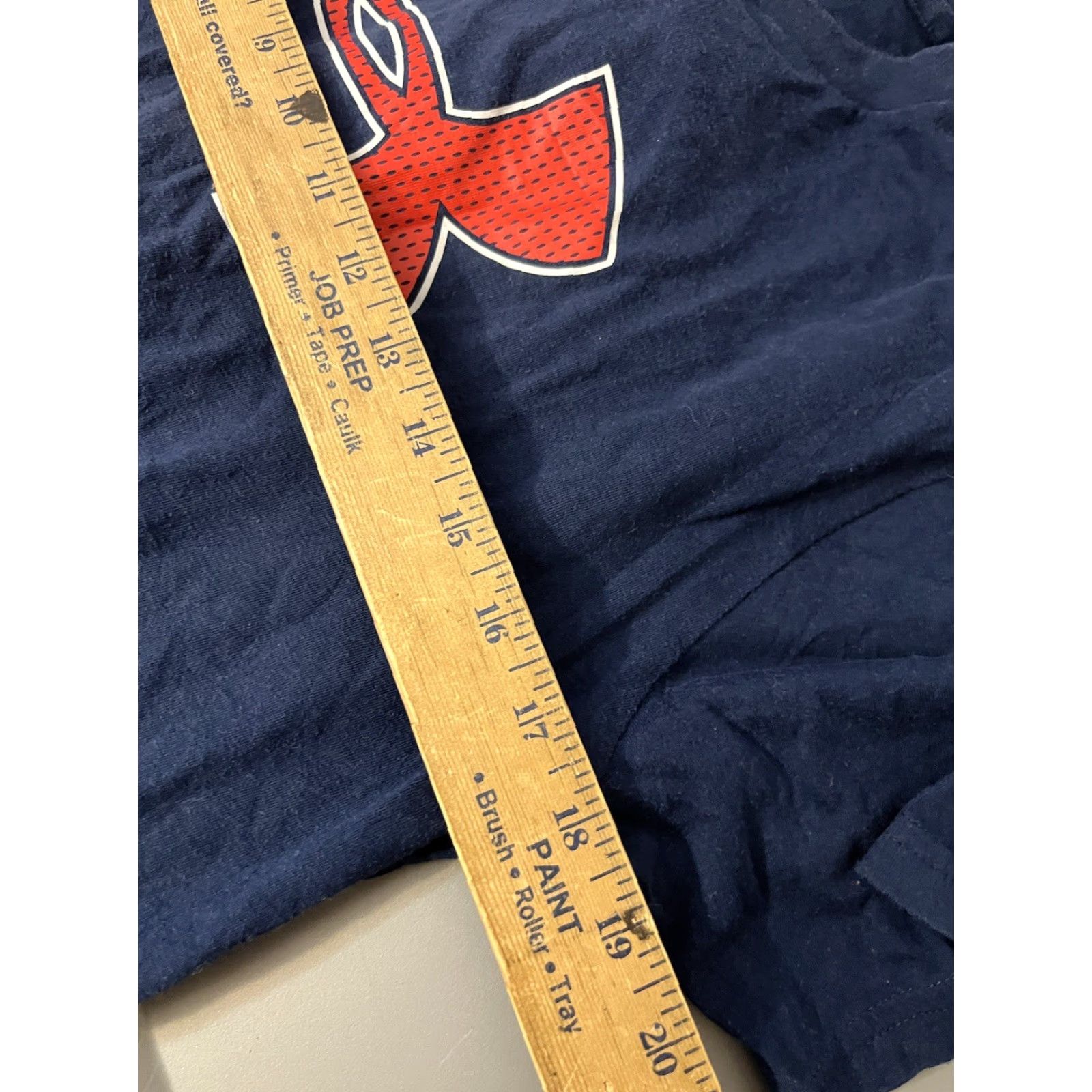 Under Armour Under Armour T-Shirt Men’s Short Sleeve Navy Crew Neck Heatgear Cotton Logo Graphic Size US M / EU 48-50 / 2 - 5 Thumbnail