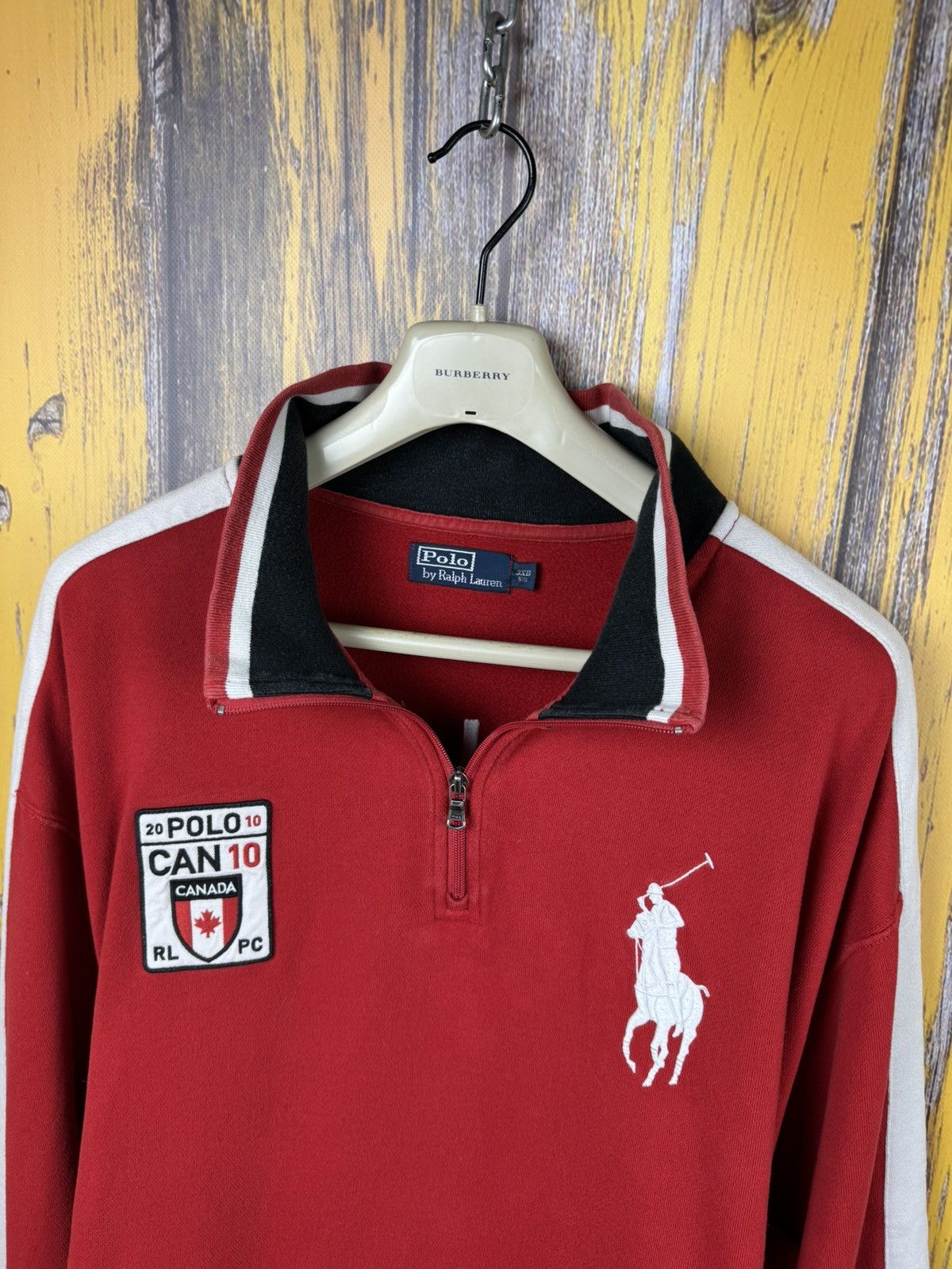 Polo Ralph Lauren POLO RALPH LAUREN CANADA 🇨🇦 RERE VINTAGE BIG LOGO SIZE XXXL Size US XXL / EU 58 / 5 - 10 Thumbnail